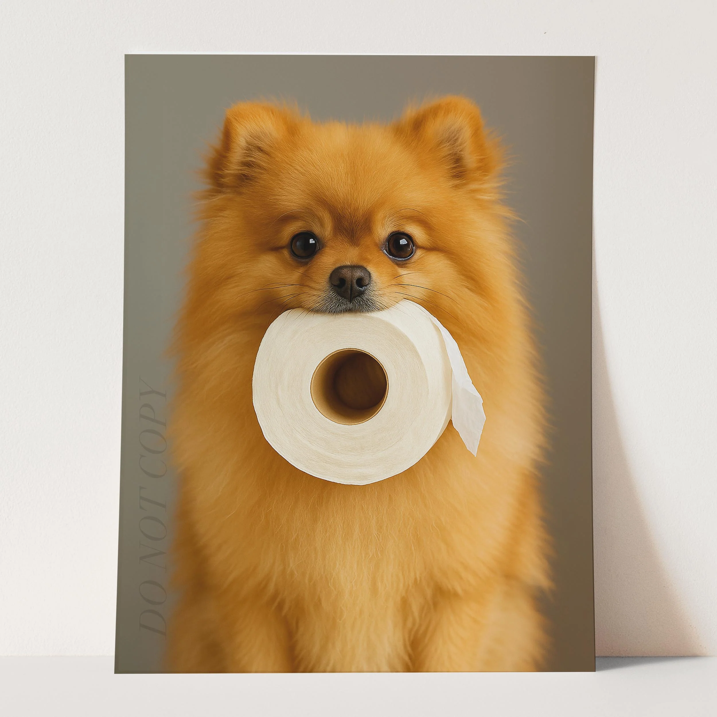 Pomeranian Dog Toilet Paper - Image 3