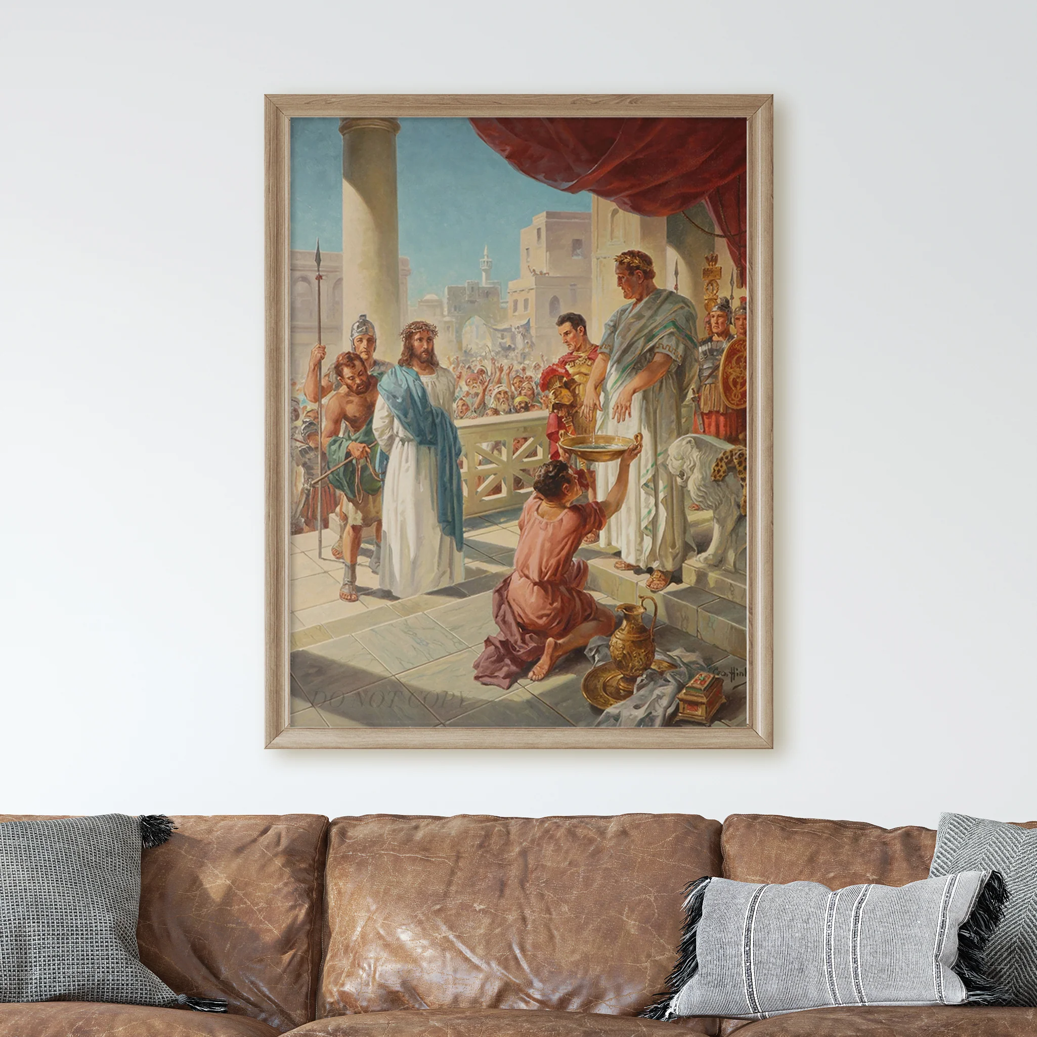 Pontius Pilate Washes his Hands by George Hinke - Image 2