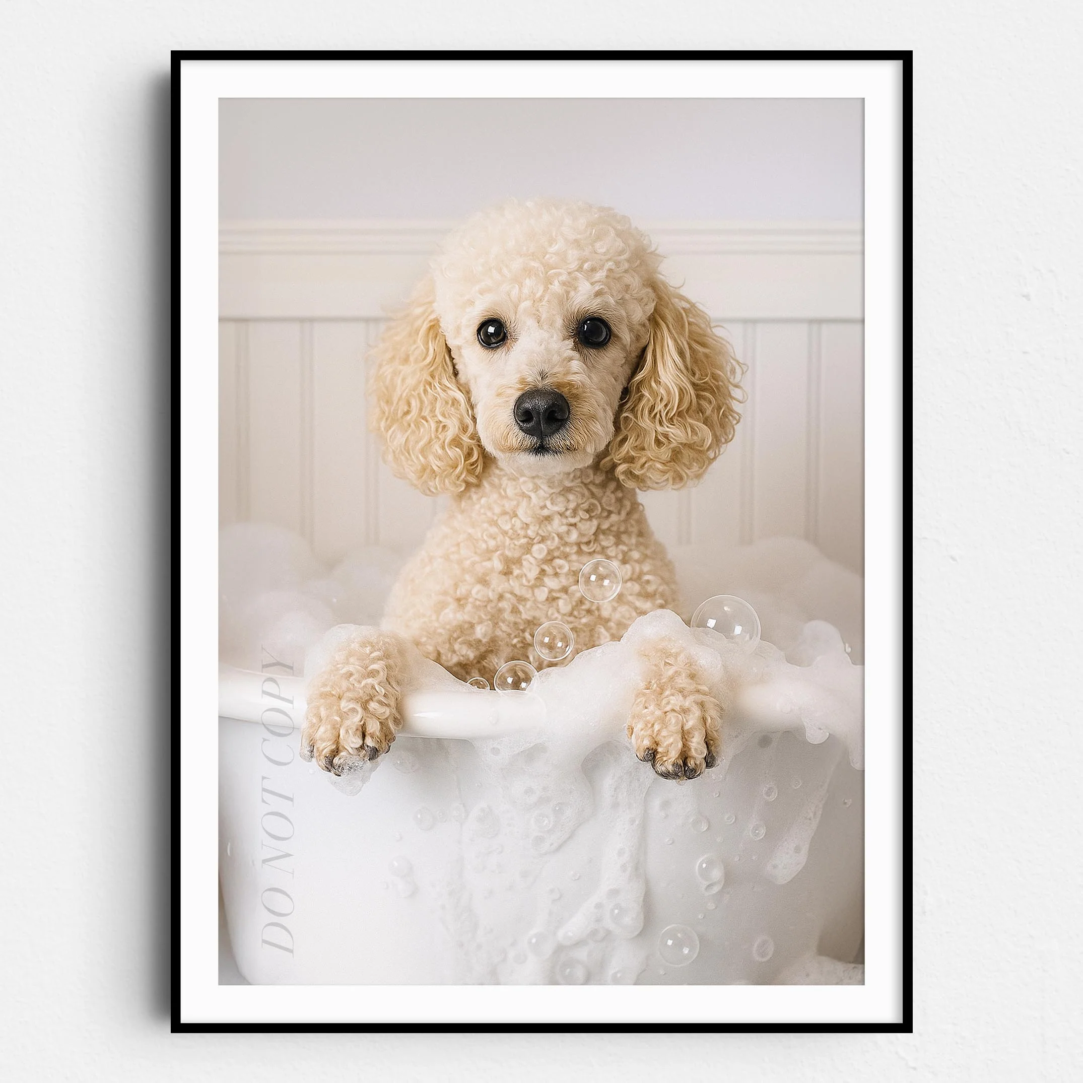 Poodle Dog Bubble Bath