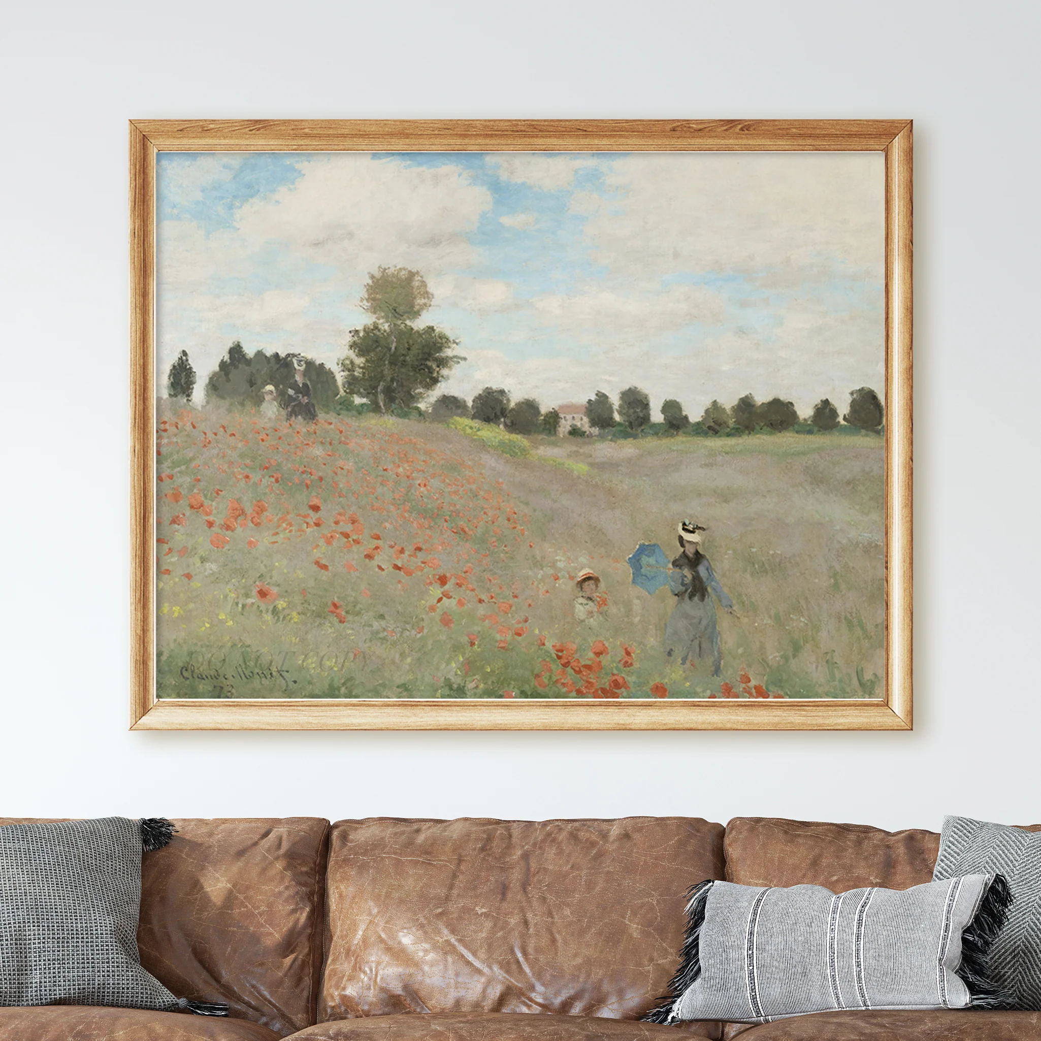 Poppy Field by Claude Monet - Image 2