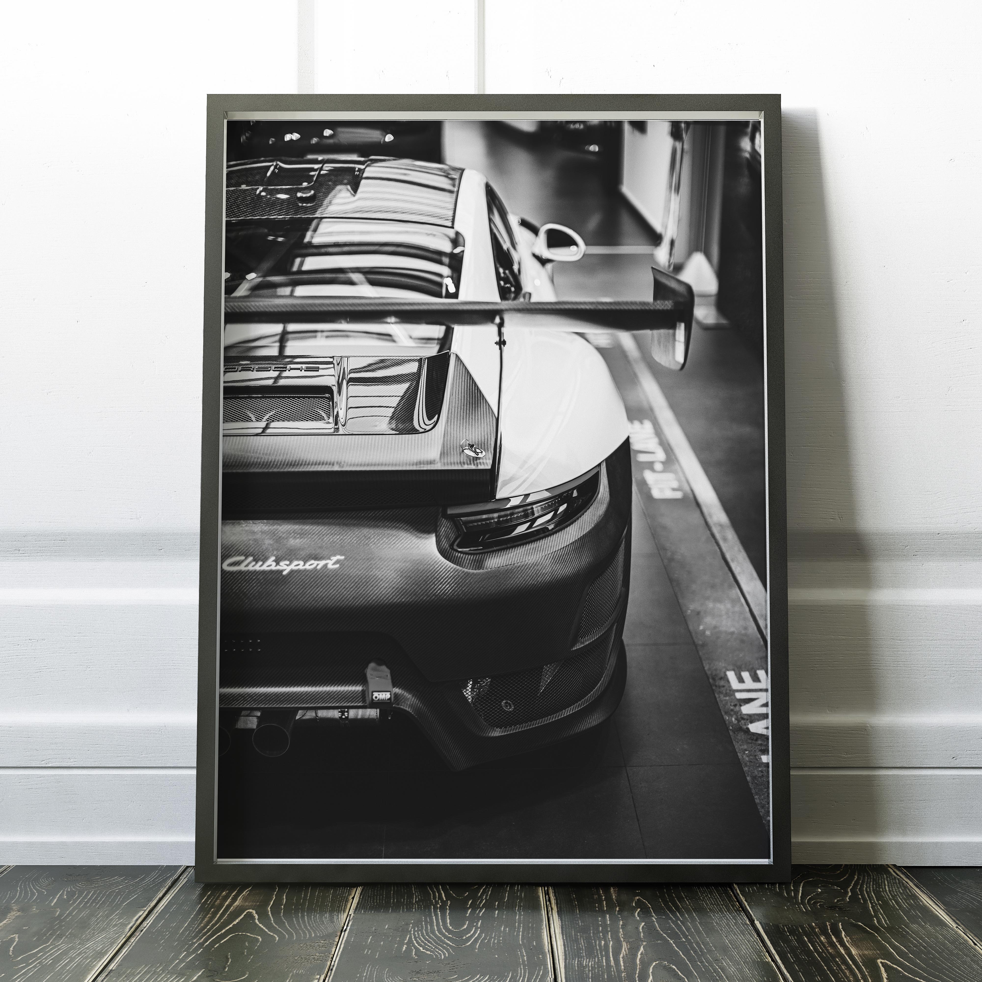 Porsche 911 Sport Black & White - Image 2