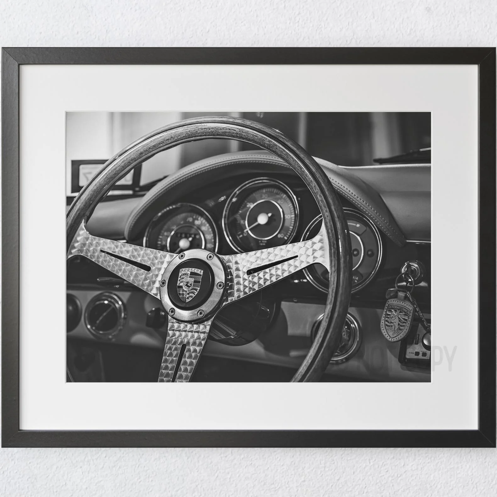 Porsche 911 Vintage Interior Dashboard - Image 3
