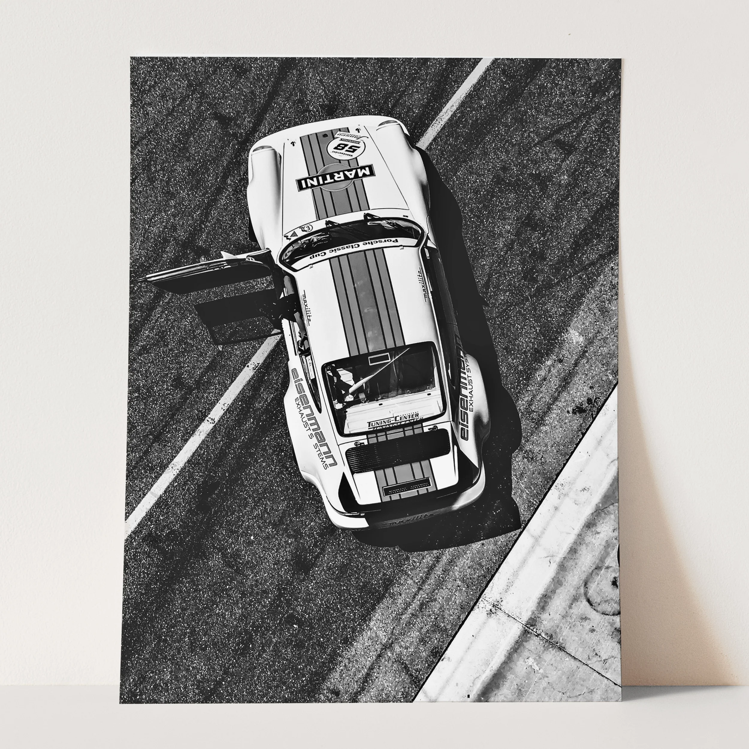 Porsche Martini On Race Track - Image 3