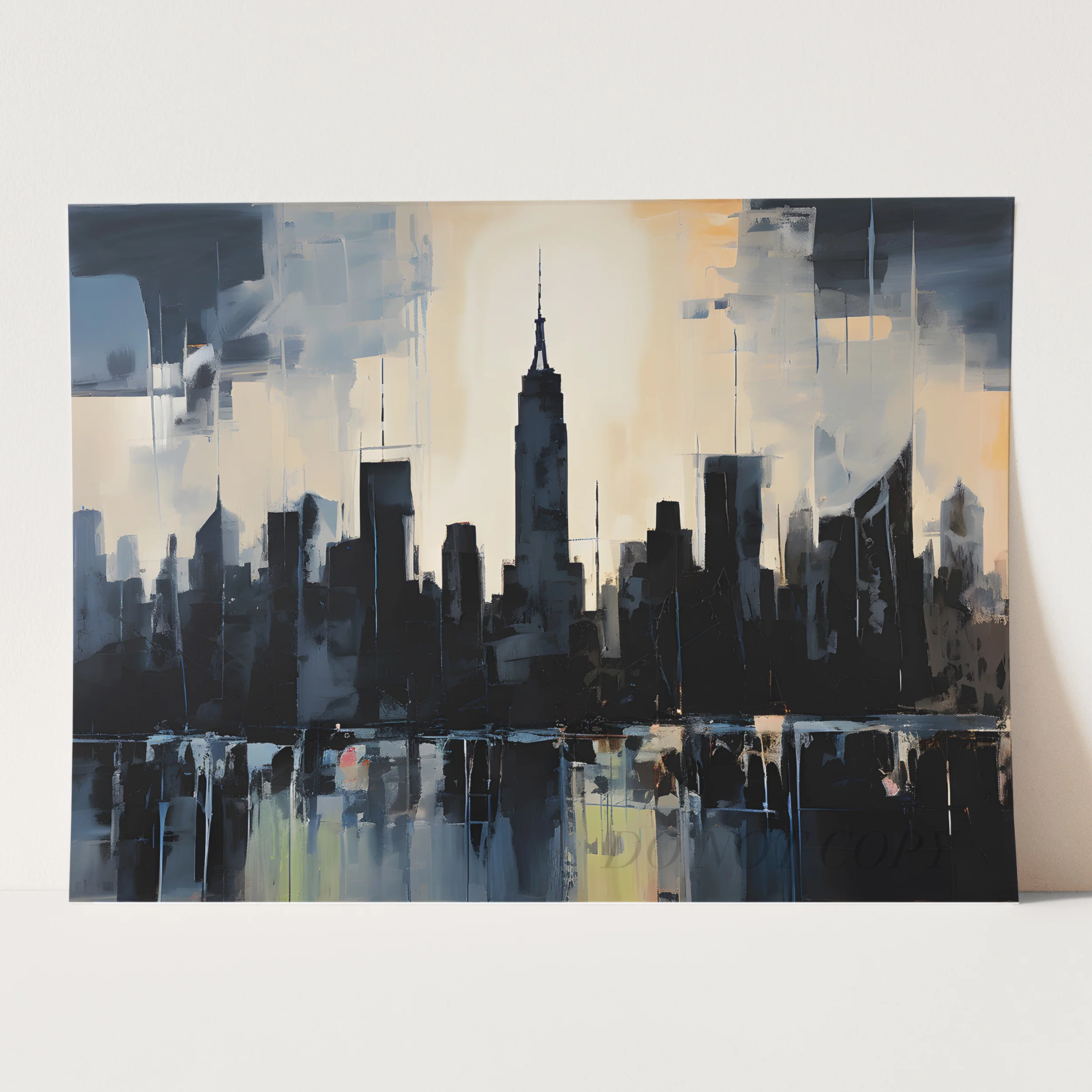 Primitivist Manhattan Skyline - Image 3