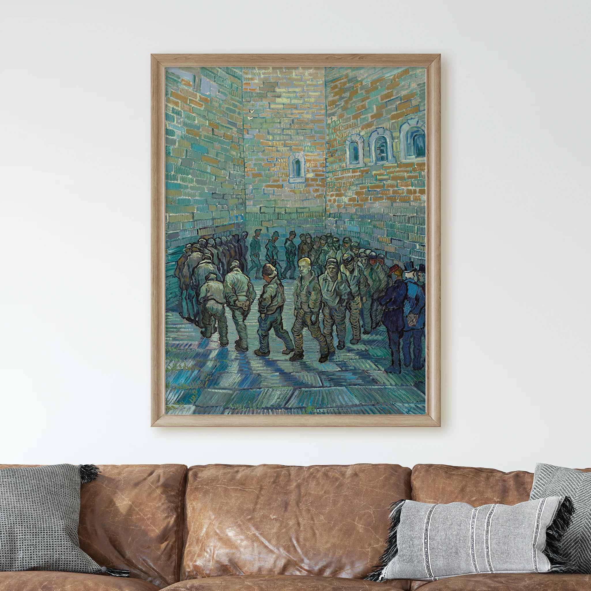 Prisoners Exercising (1890) by Van Gogh - Image 2