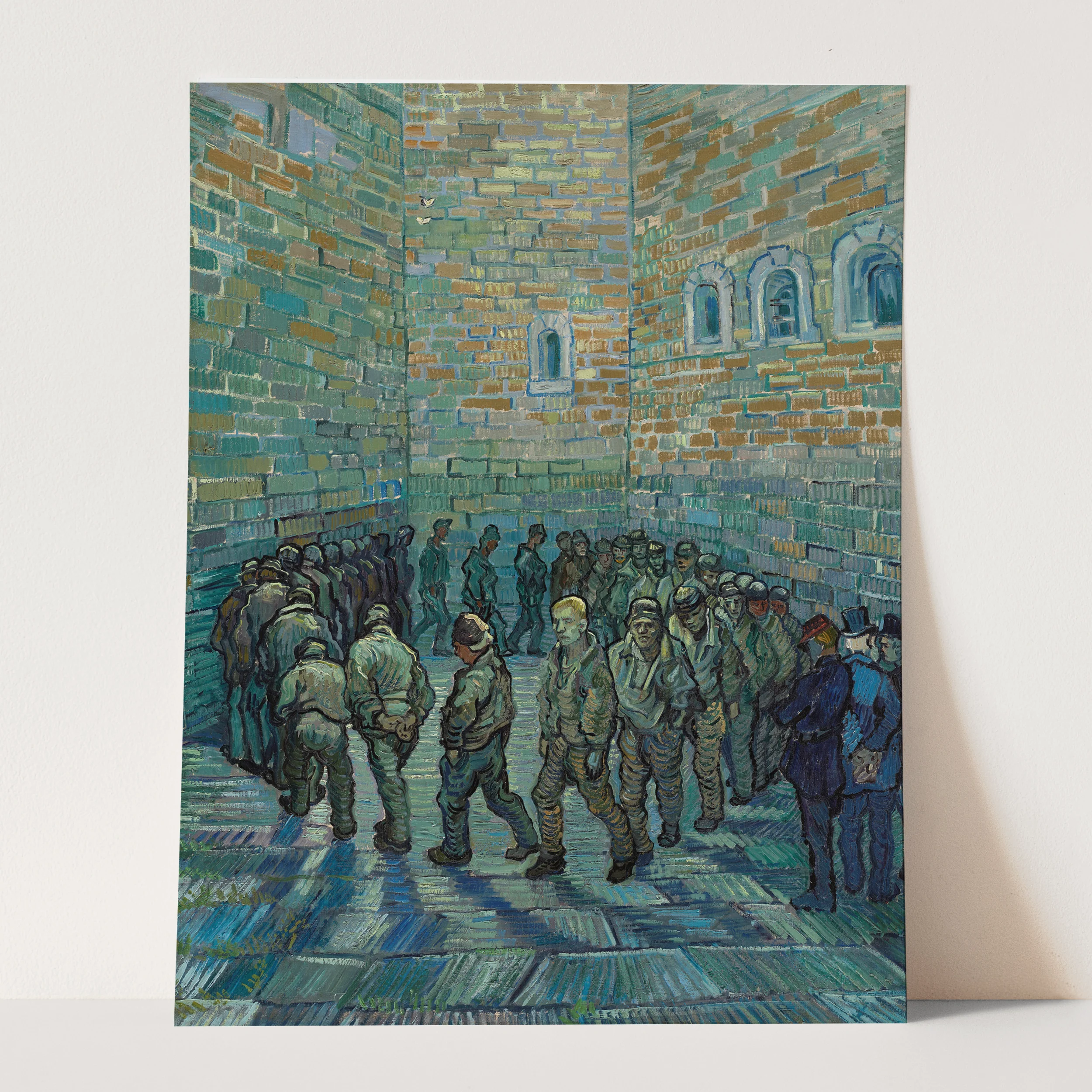 Prisoners Exercising (1890) by Van Gogh - Image 3
