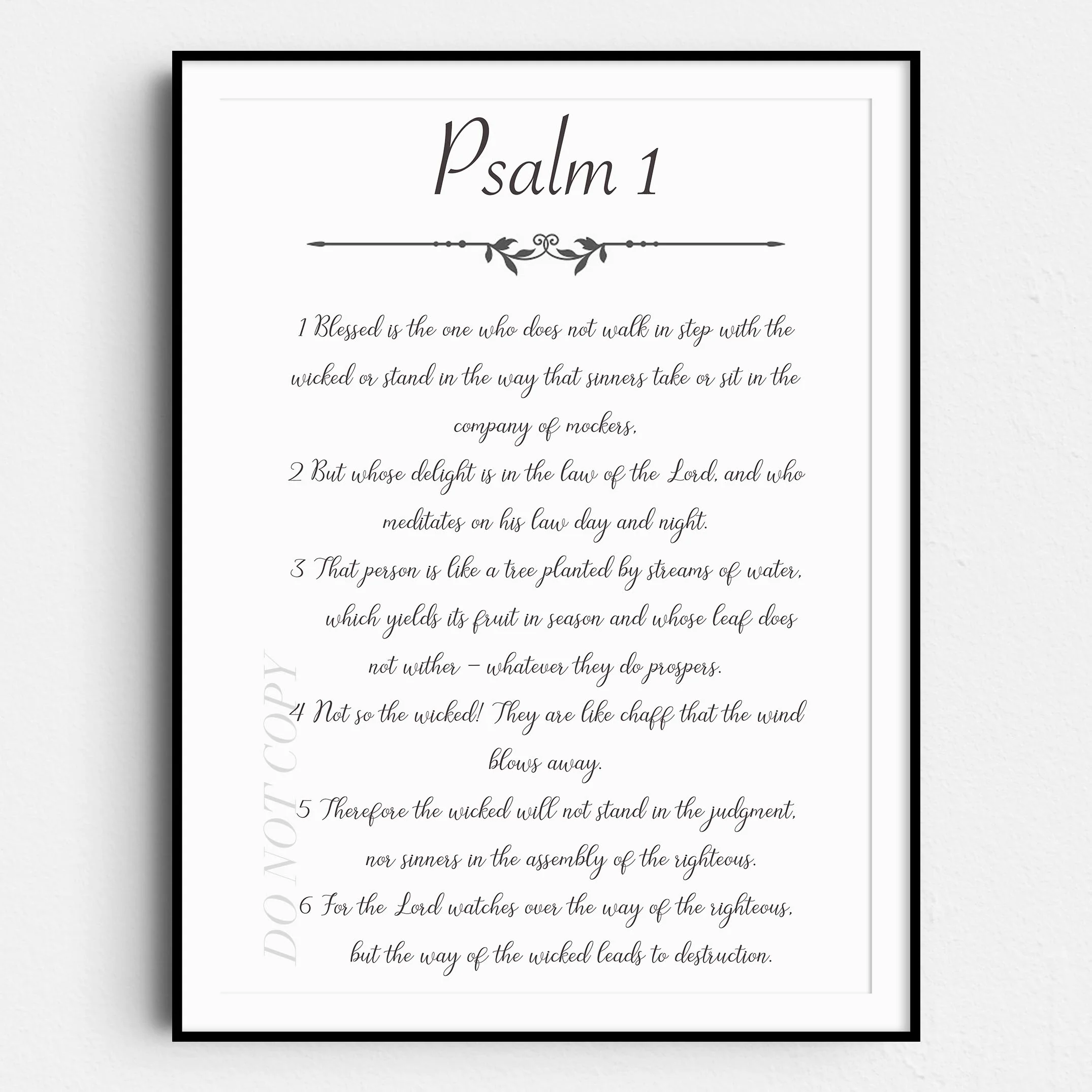 Psalm 1