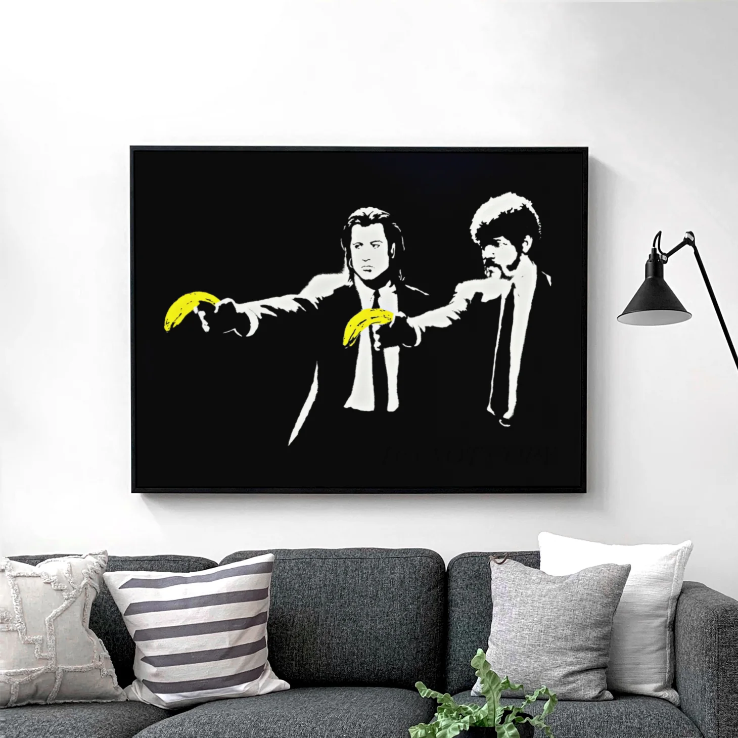 Pulp Fiction Bananas Banksy - Image 2