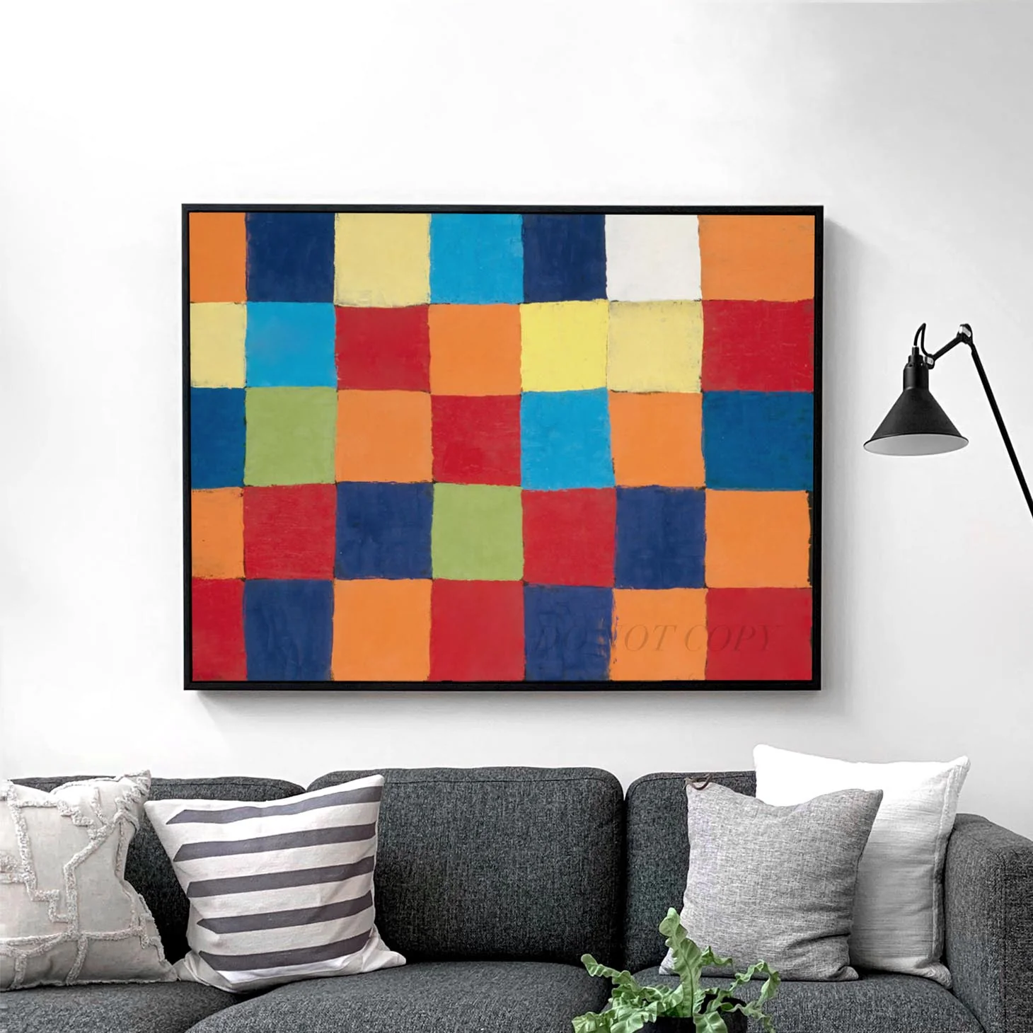 Qu 1 Color Chart (1930) by Paul Klee - Image 2
