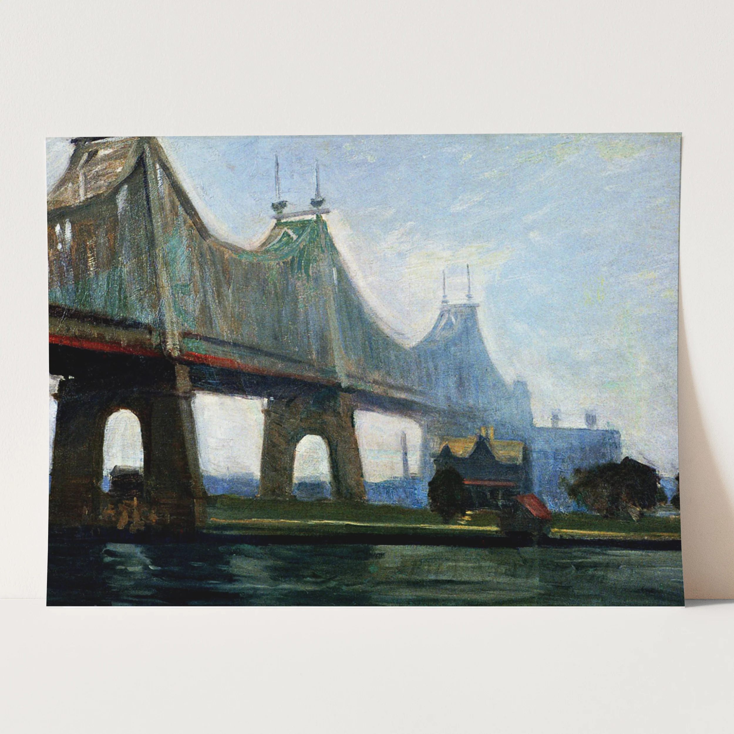 Queensborough Bridge by Edward Hopper - Image 3