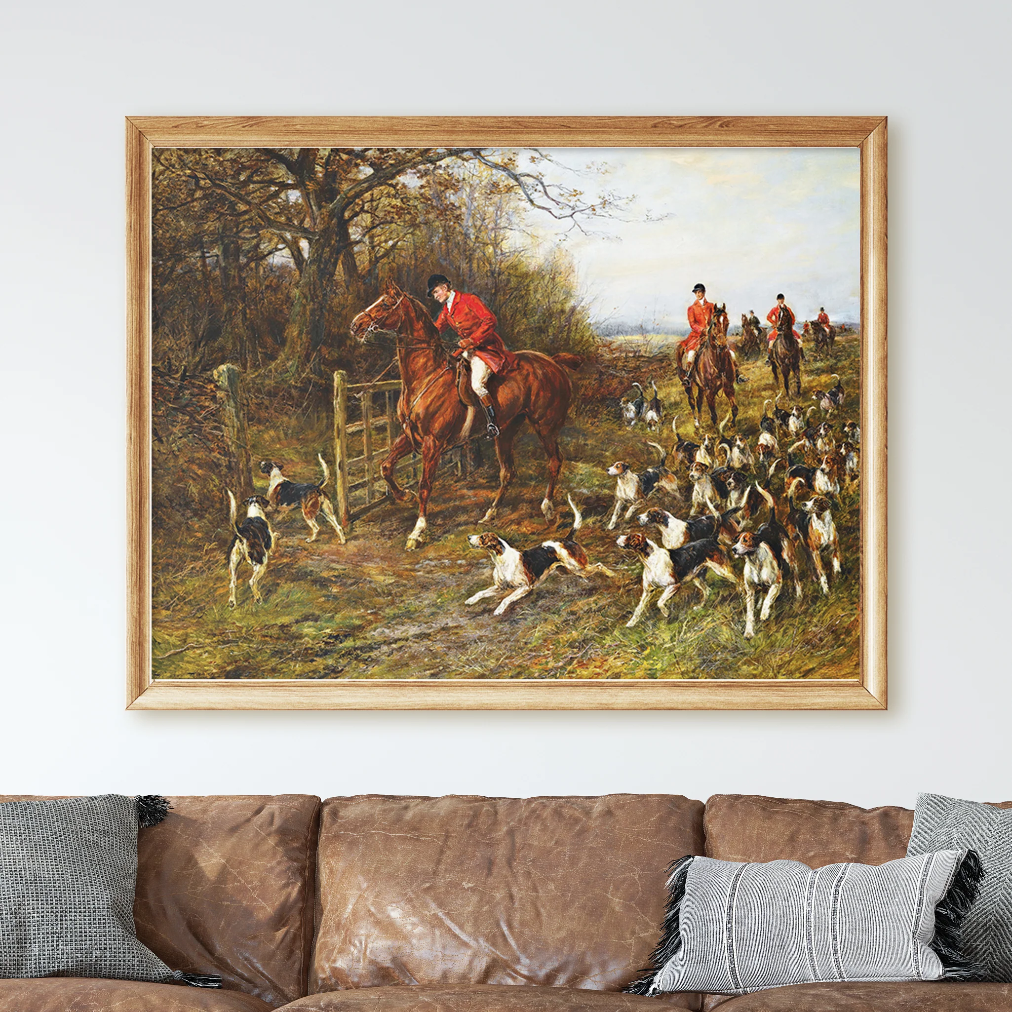 Racing with the Hounds by Heywood Hardy - Image 2