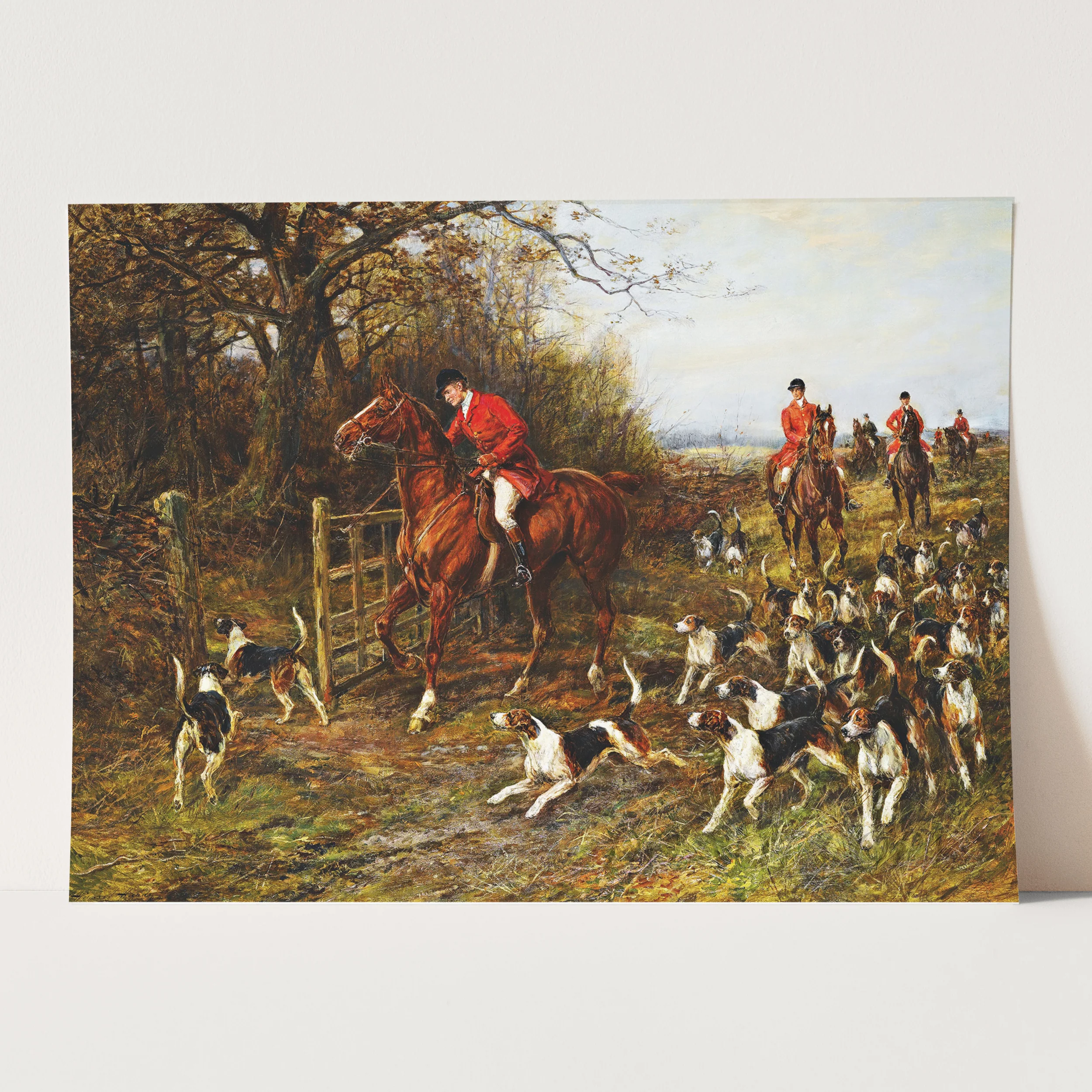 Racing with the Hounds by Heywood Hardy - Image 3