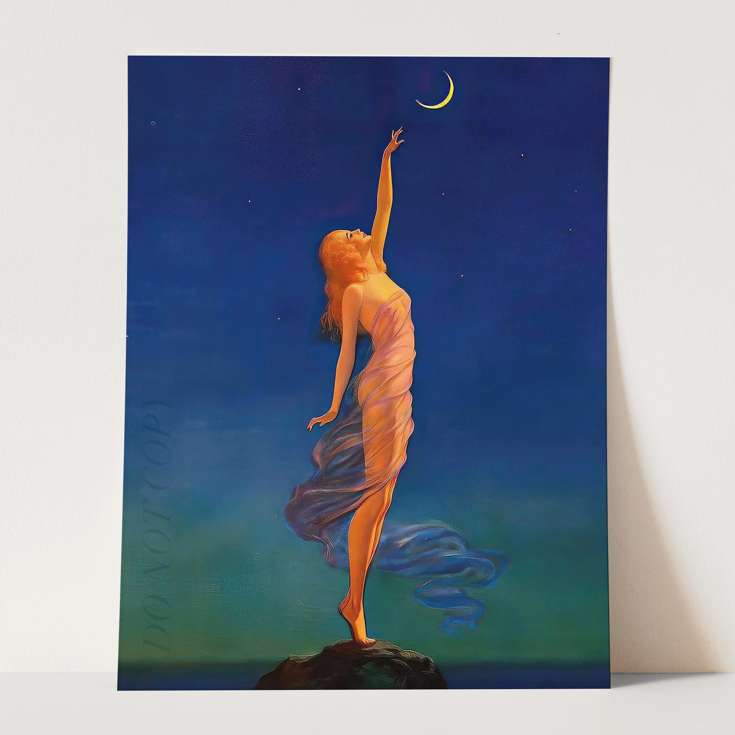 Reaching for The Moon by Edward Mason Eggleston 1933 - Image 3