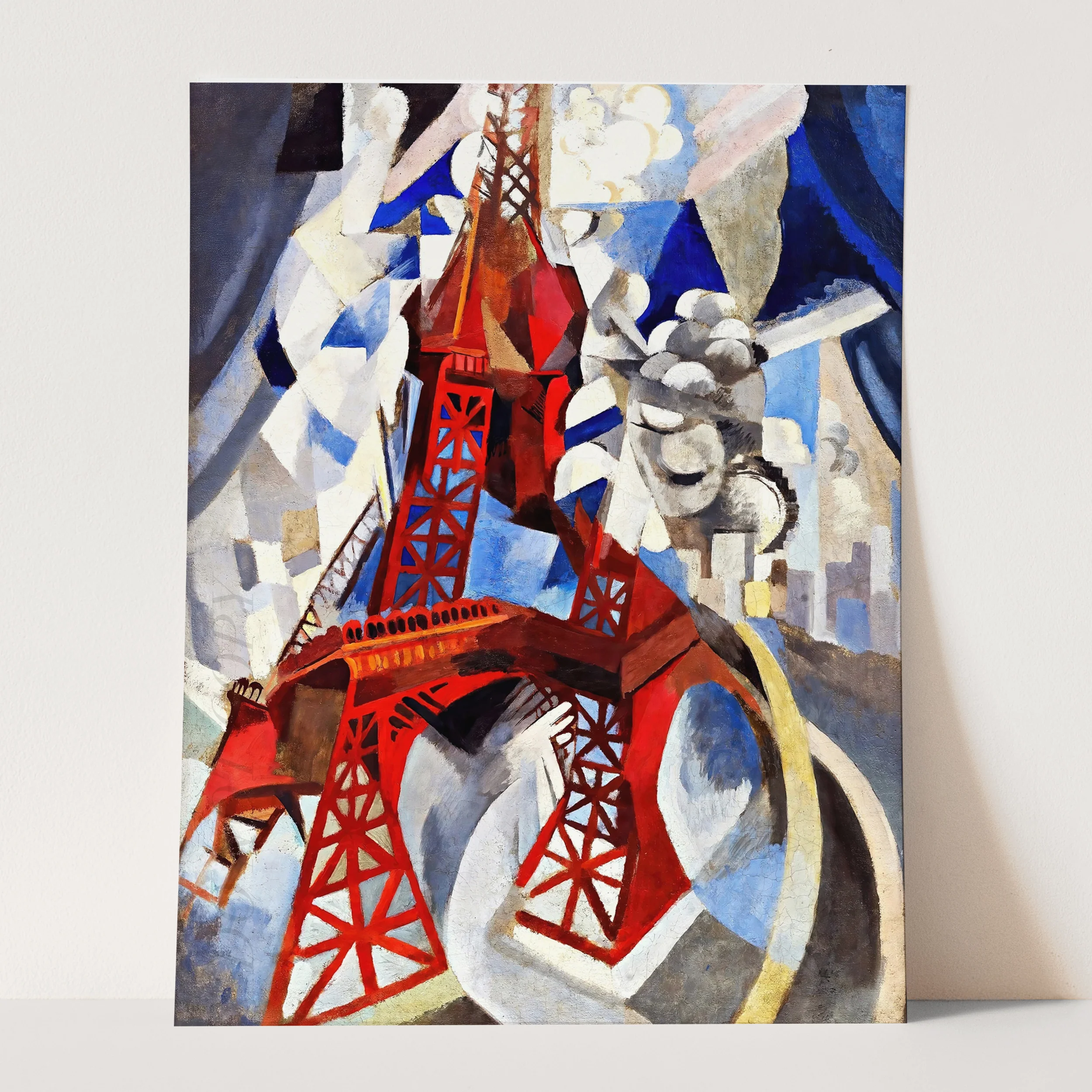 Red Eiffel Tower (1911) by Robert Delaunay - Image 3
