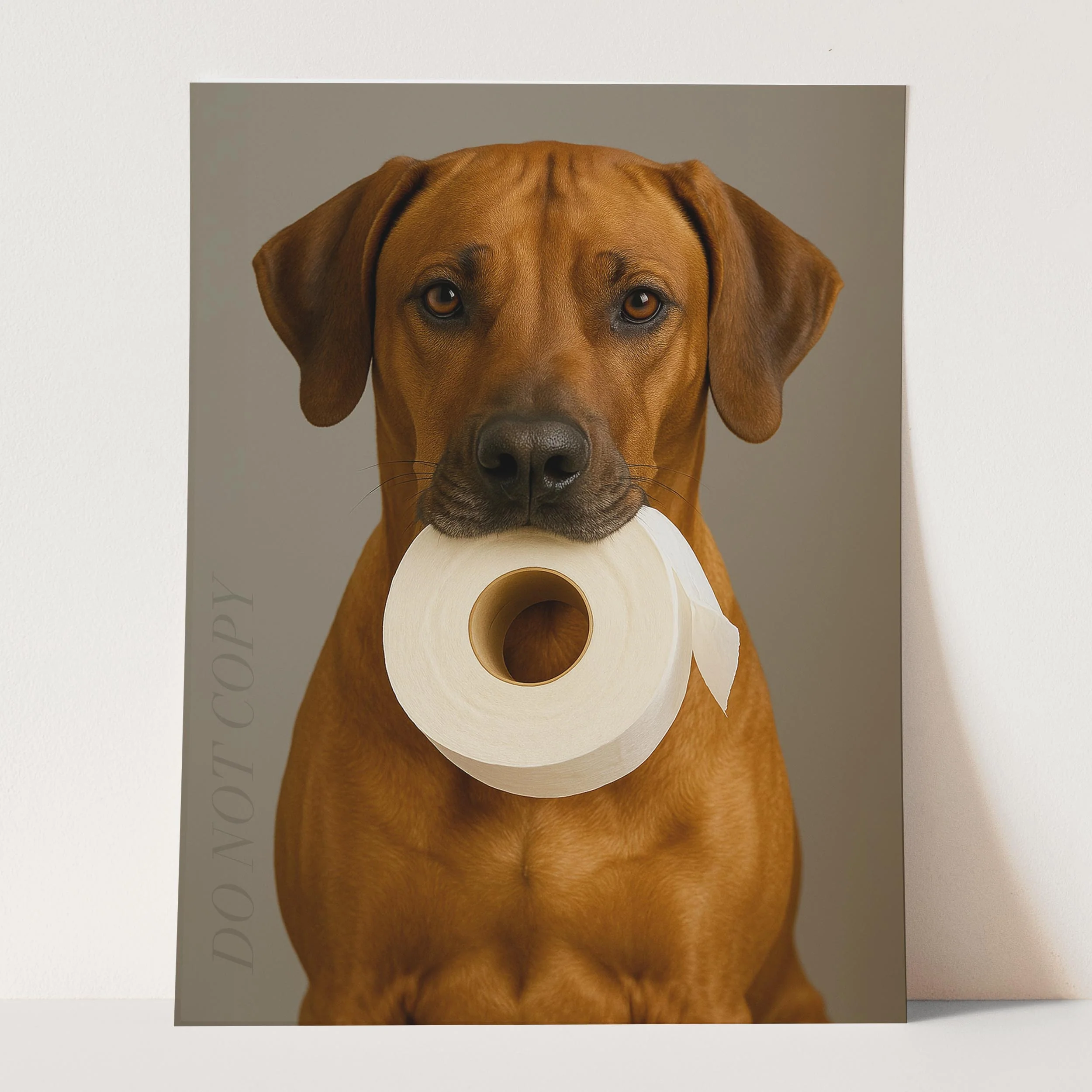 Rhodesian Ridgeback Dog Toilet Paper - Image 3