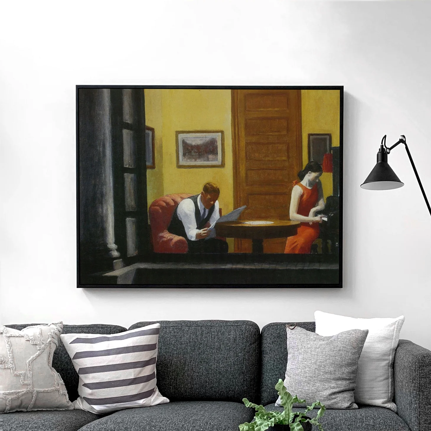 Room in New York by Edward Hopper - Image 2
