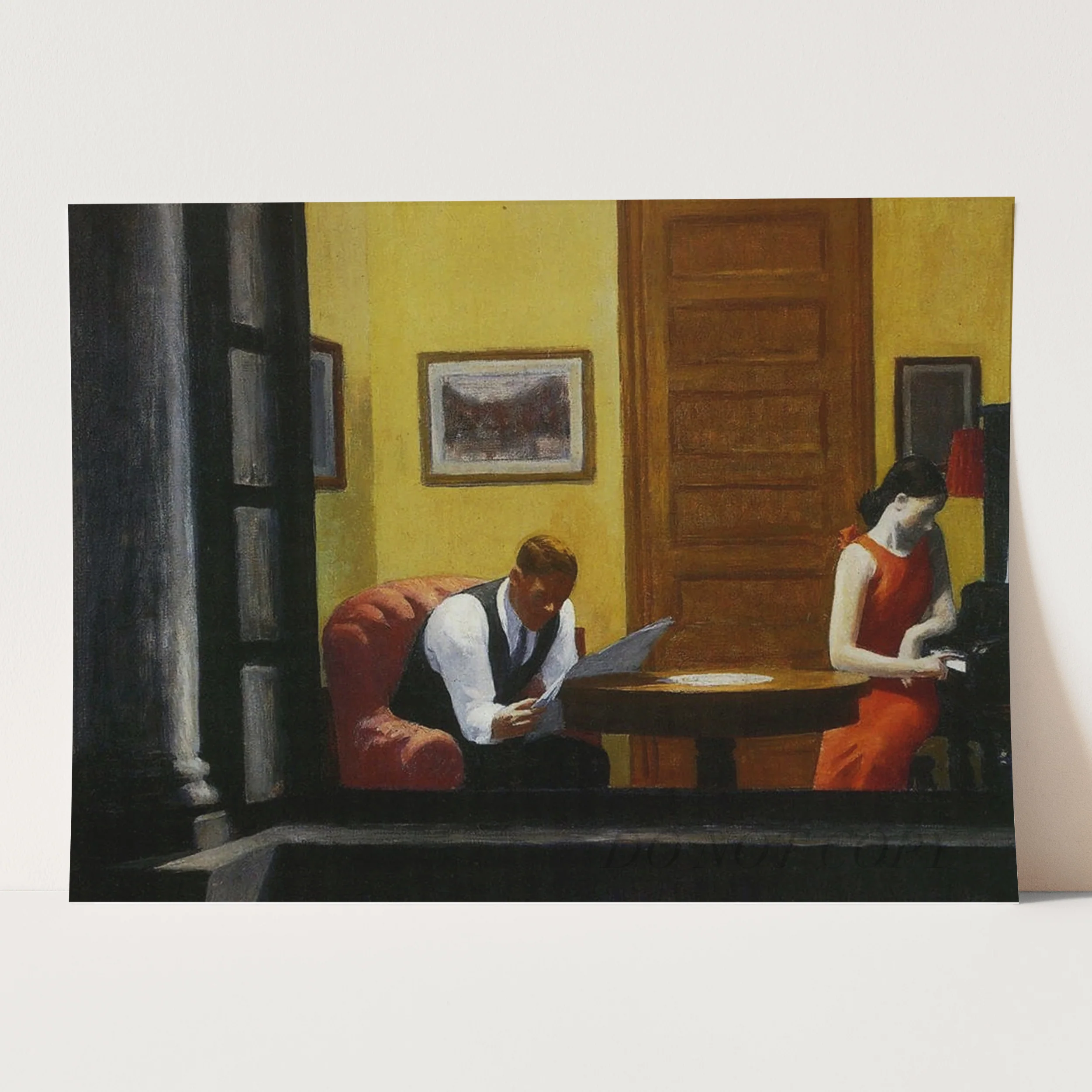 Room in New York by Edward Hopper - Image 3