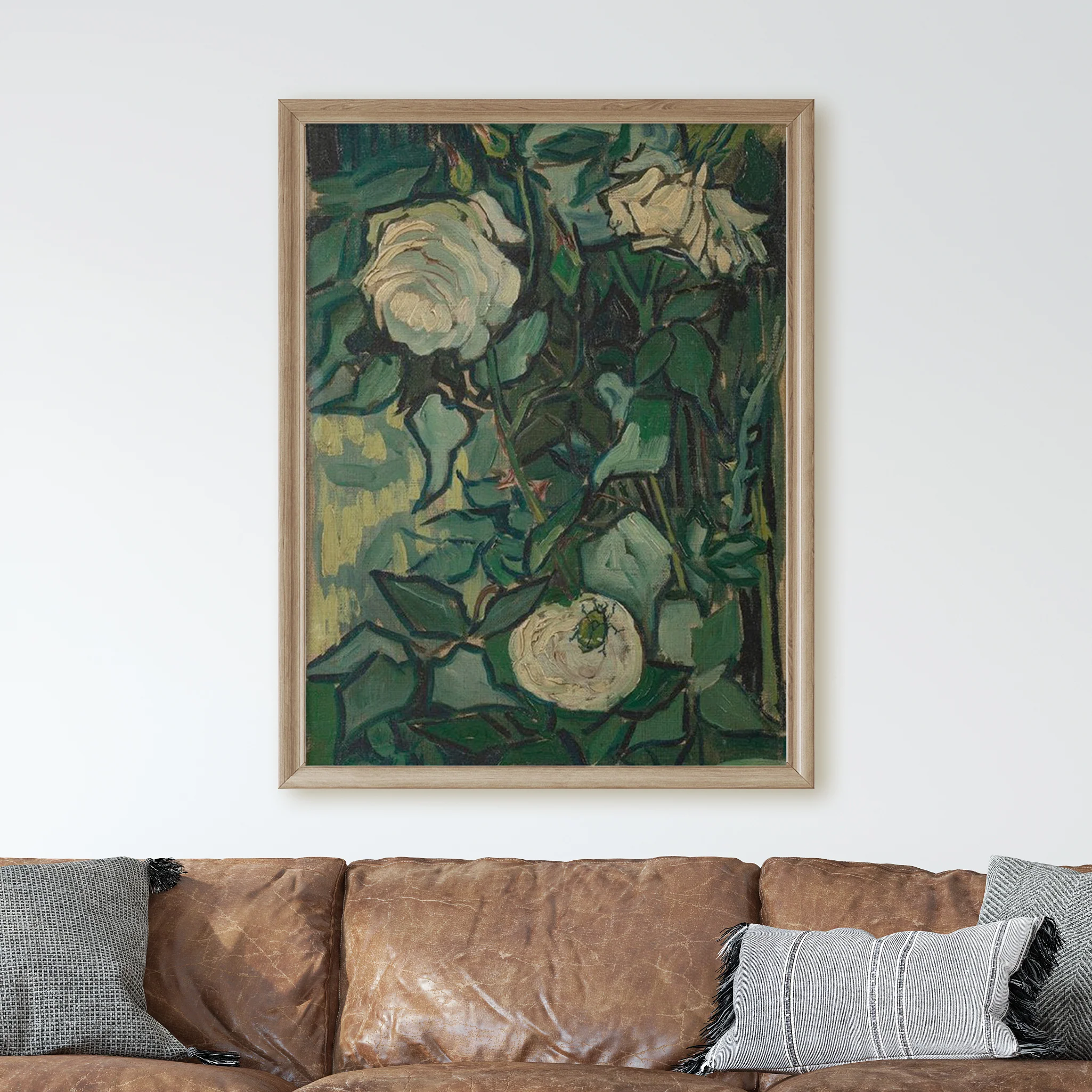 Roses (1889) by Van Gogh - Image 2
