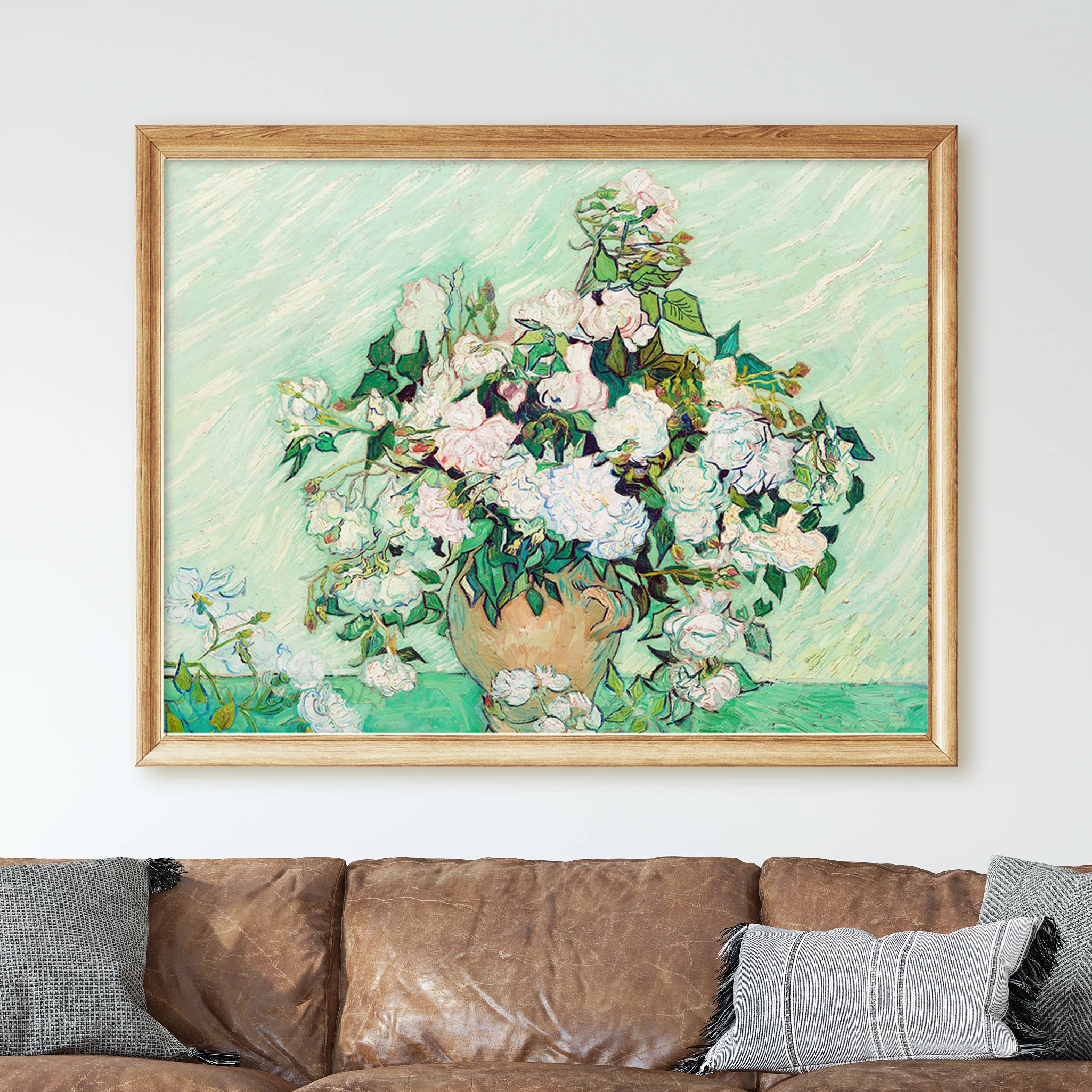 Roses (1890) by Van Gogh - Image 2