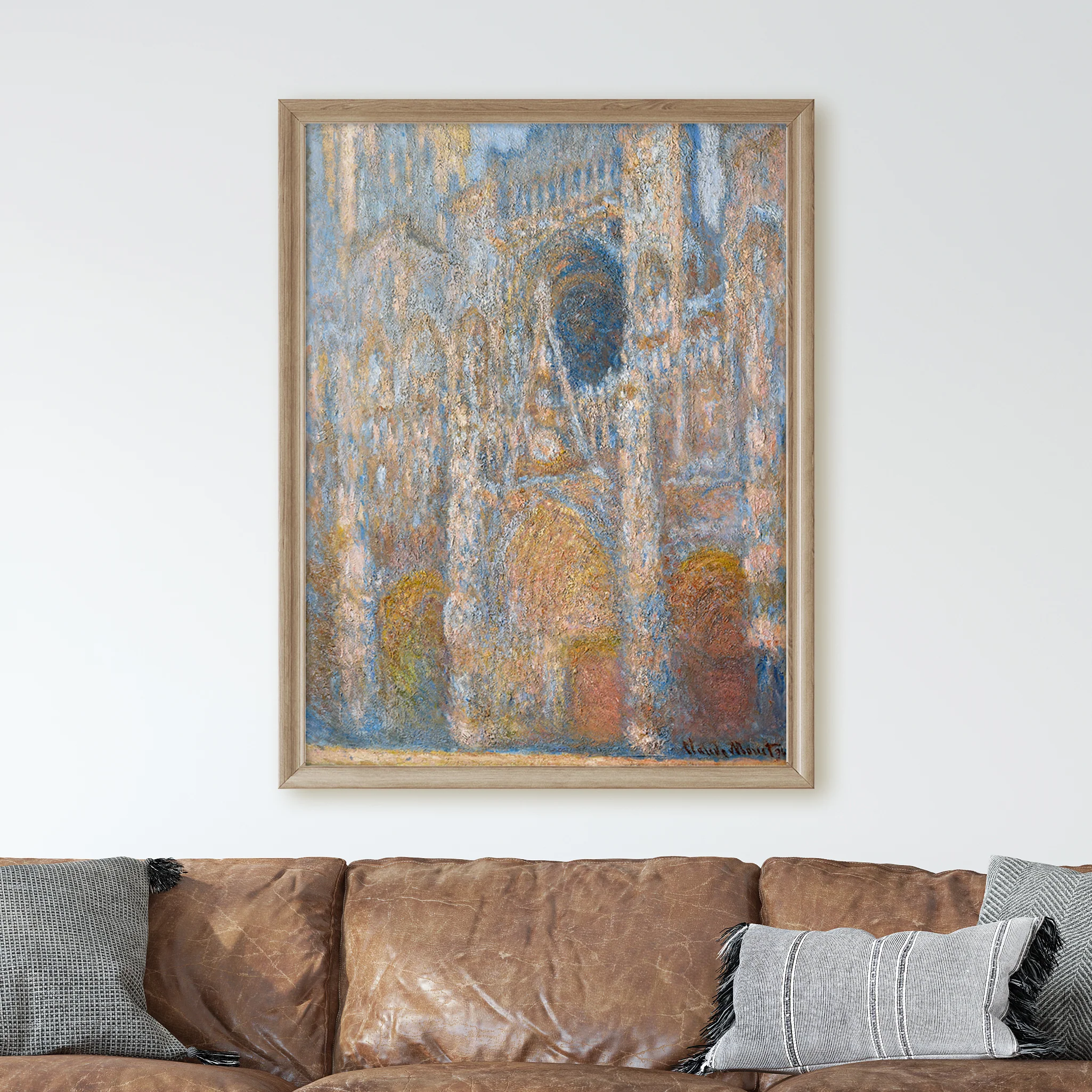 Rouen Cathedral, the Façade in Sunlight (1892–1894) by Claude Monet - Image 2