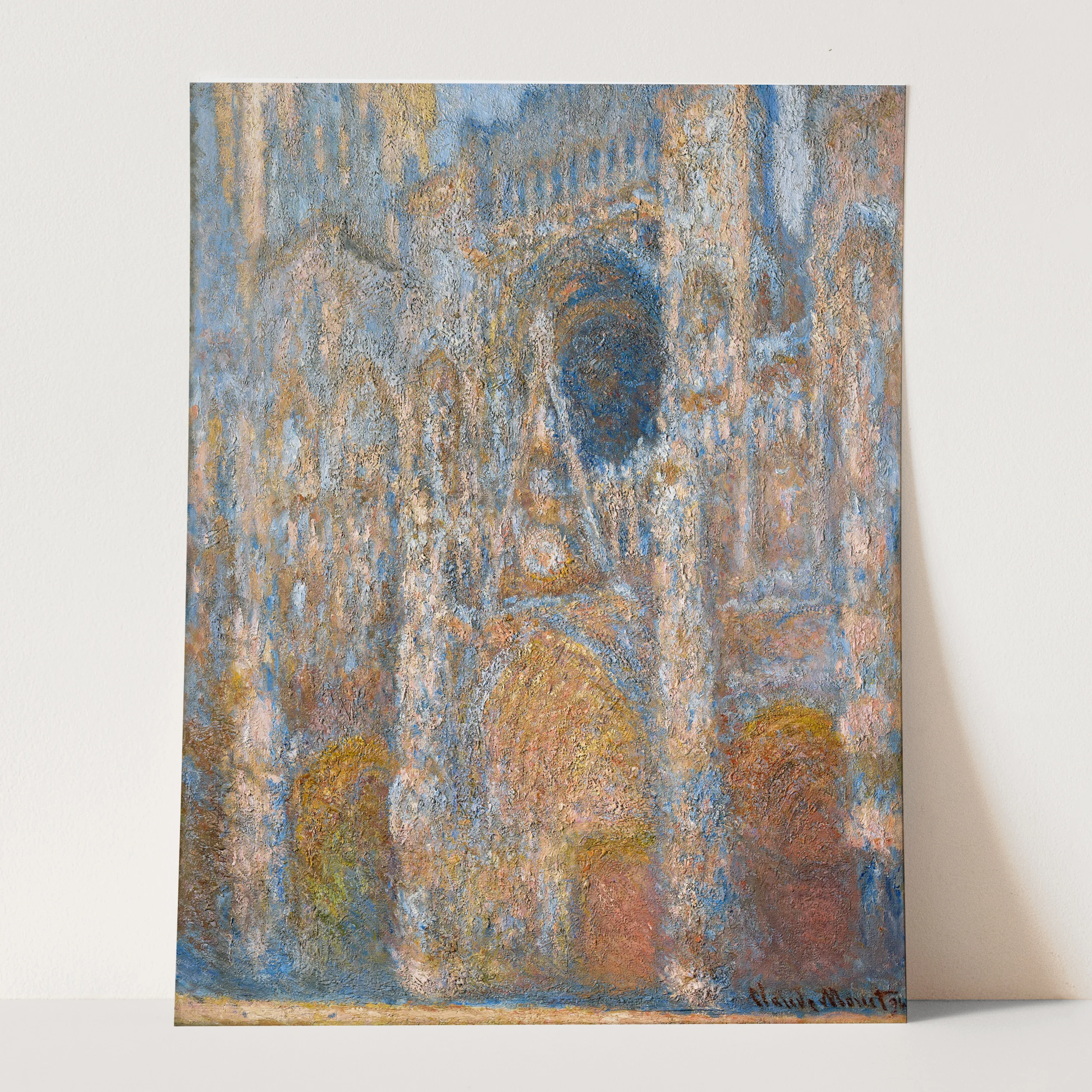 Rouen Cathedral, the Façade in Sunlight (1892–1894) by Claude Monet - Image 3