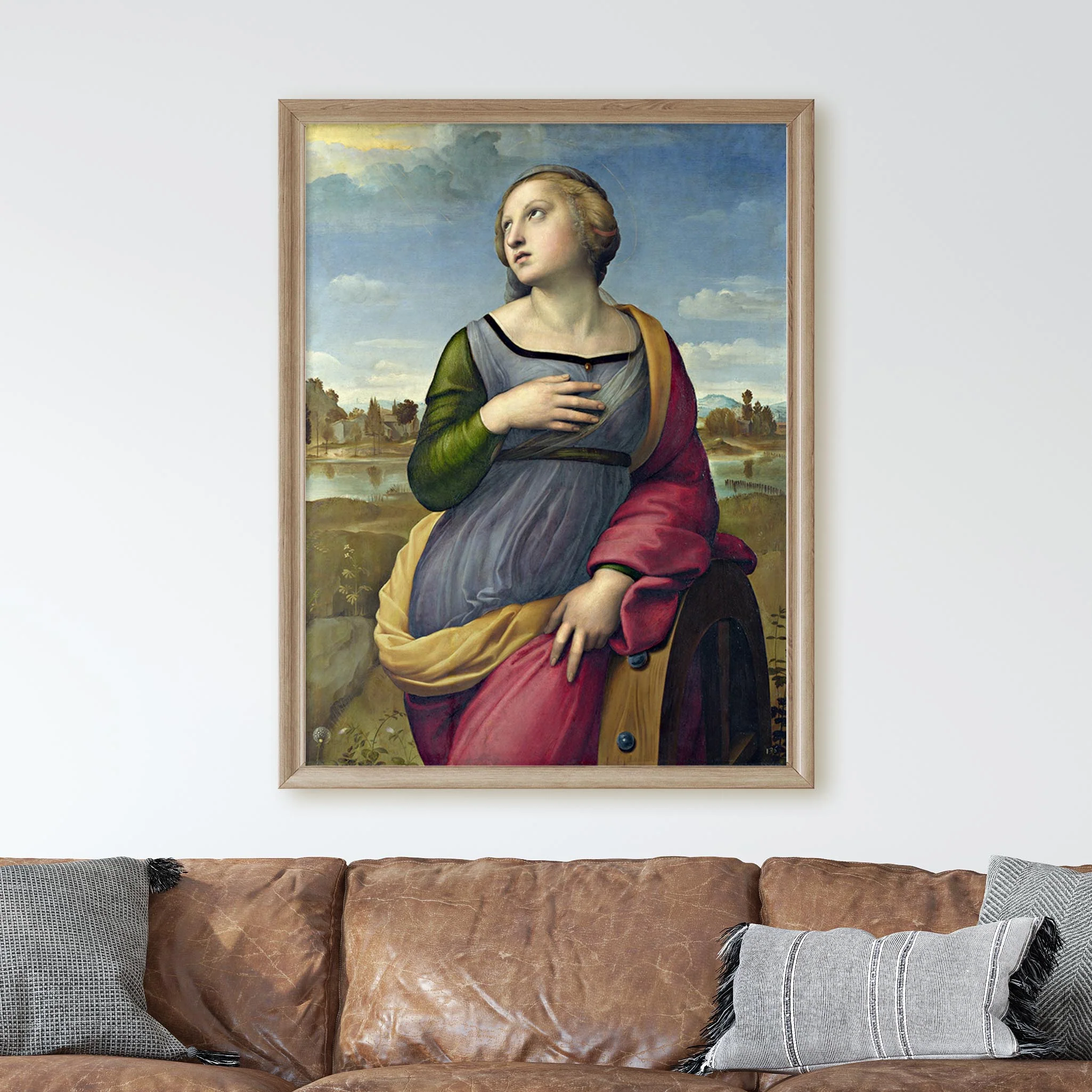 Saint Catherine of Alexandria by Raphael - Image 2