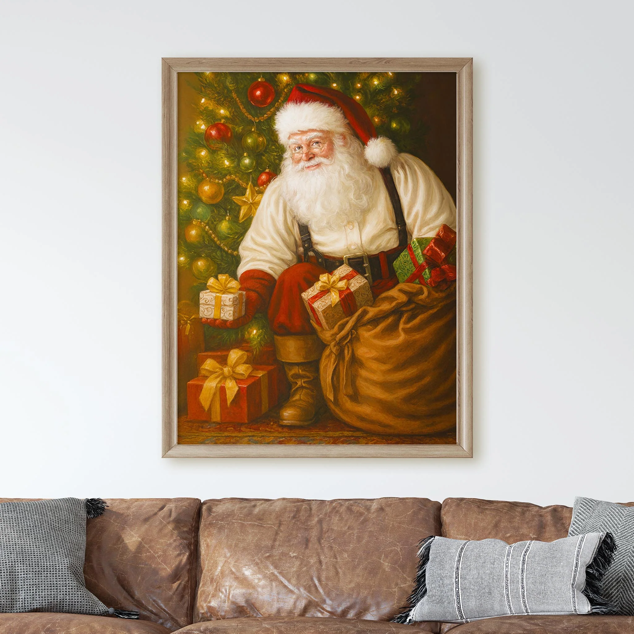 Santa Claus Delivering Presents - Image 2