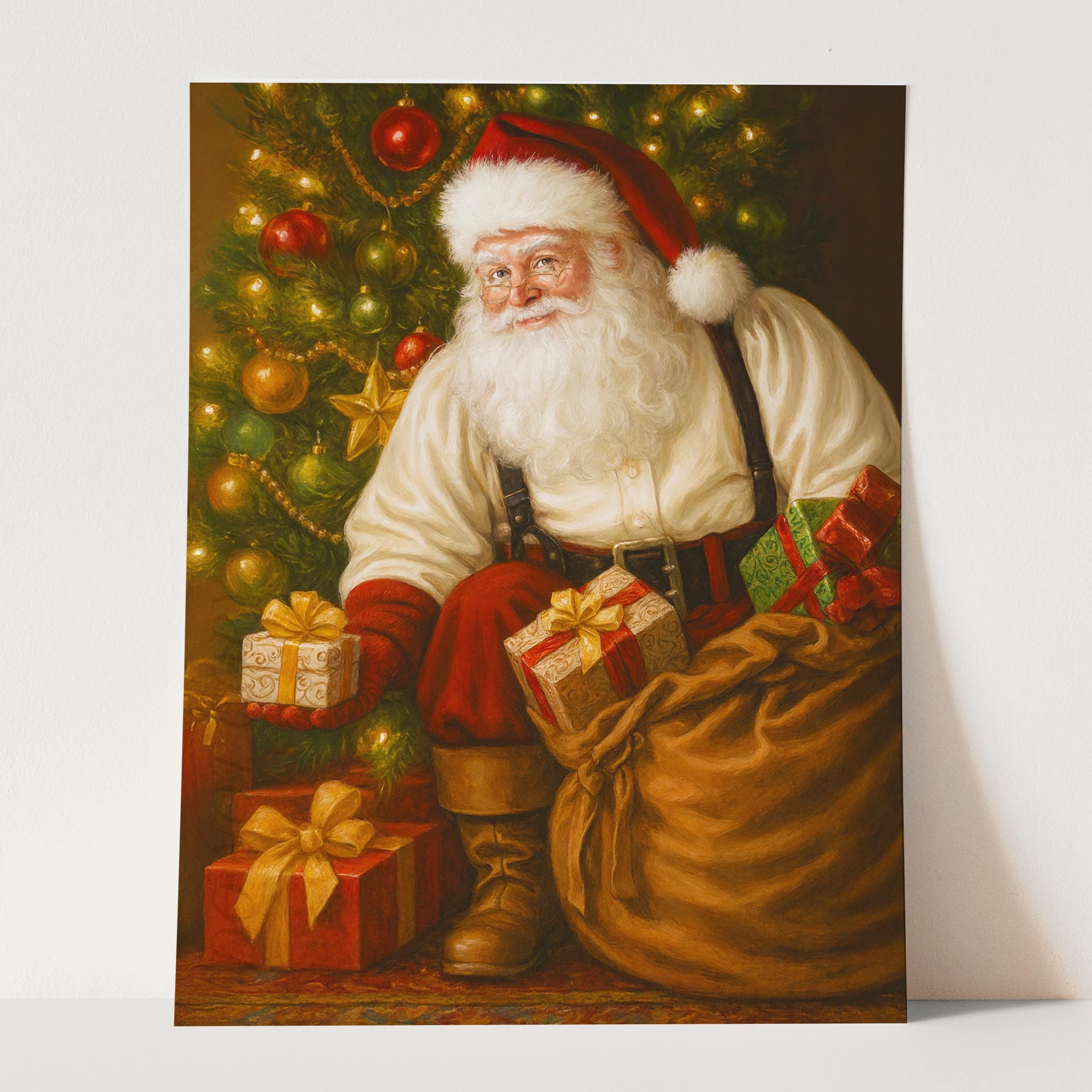 Santa Claus Delivering Presents - Image 3