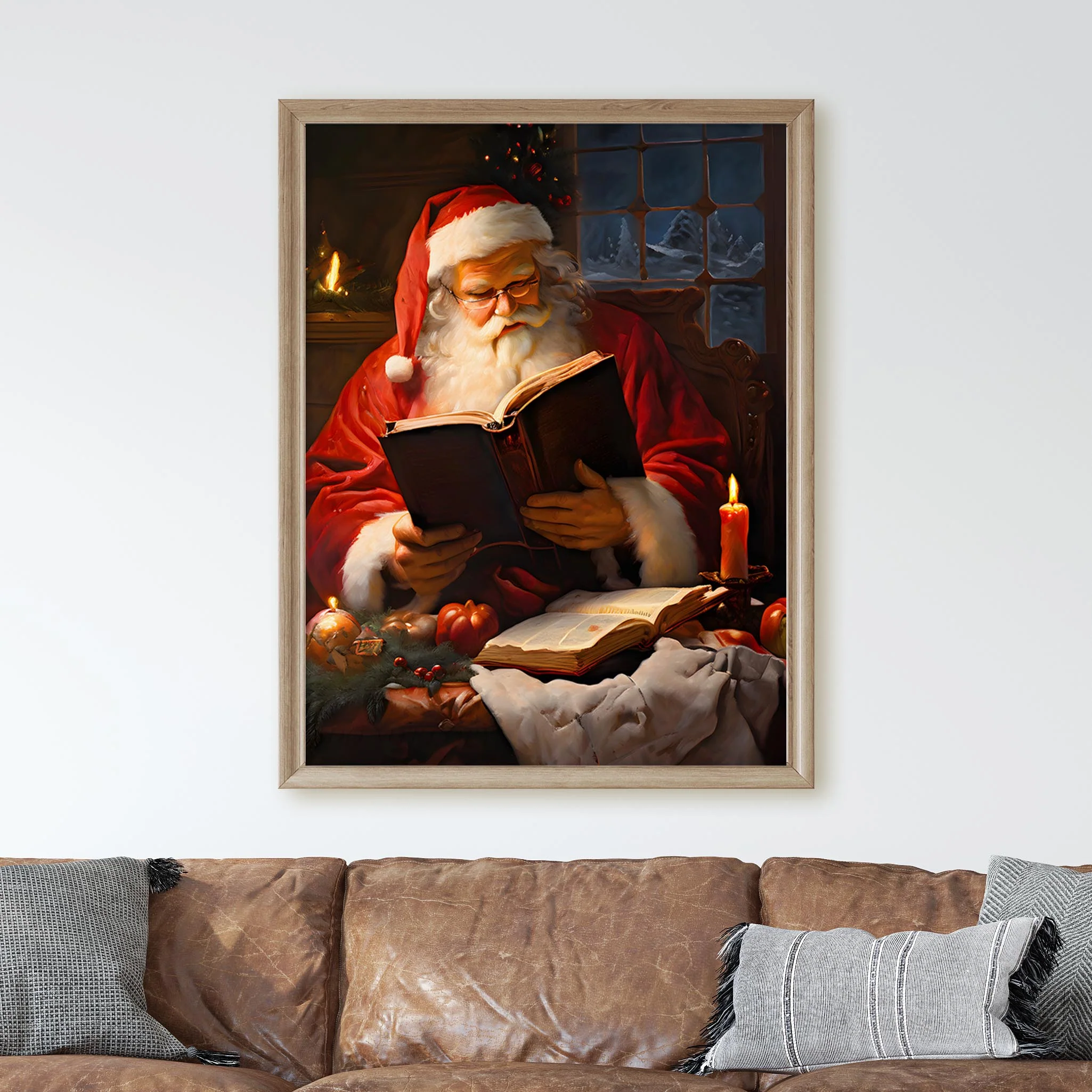 Santa Claus Making a List - Image 2