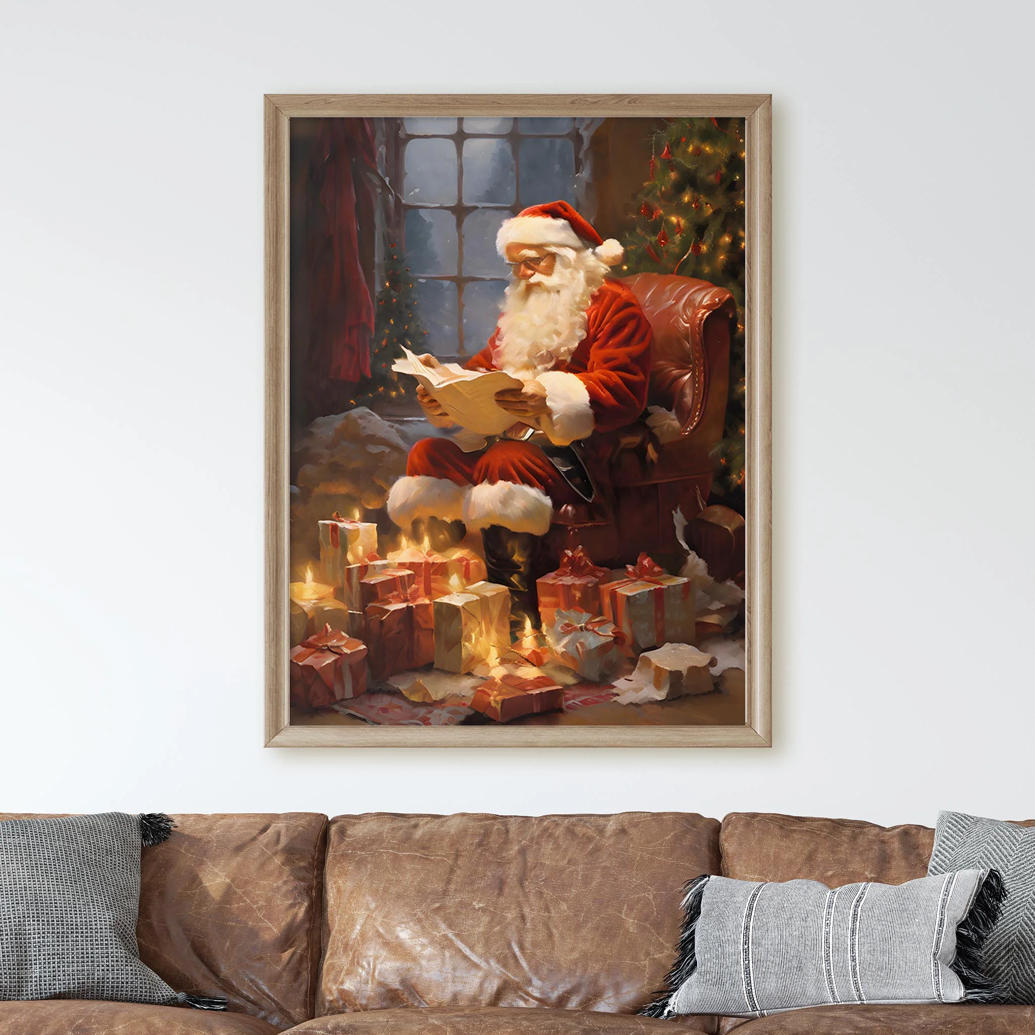 Santa Claus Reading His List - Image 2