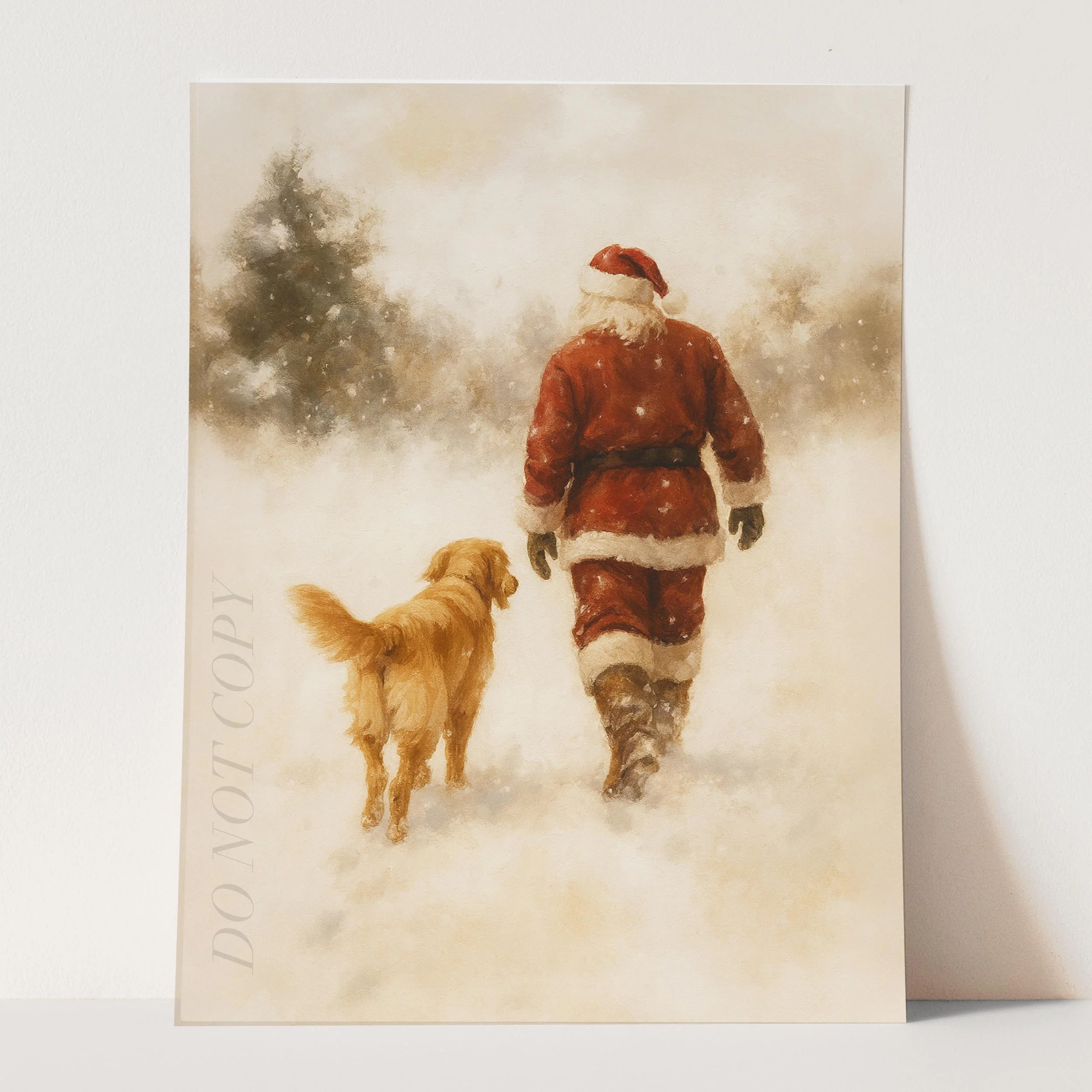 Santa Claus With Dog - Image 3