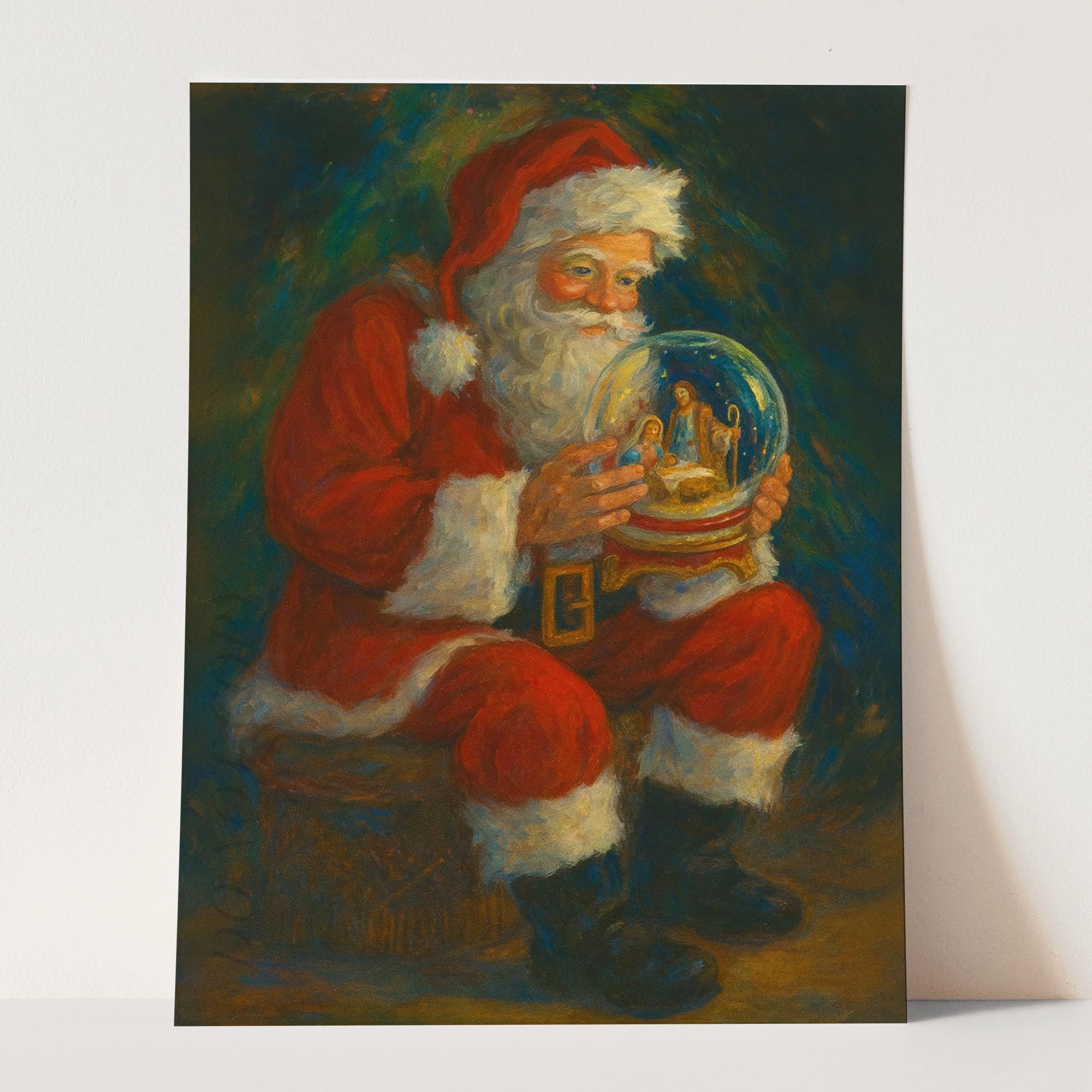 Santa Claus With Snow Globe - Image 3