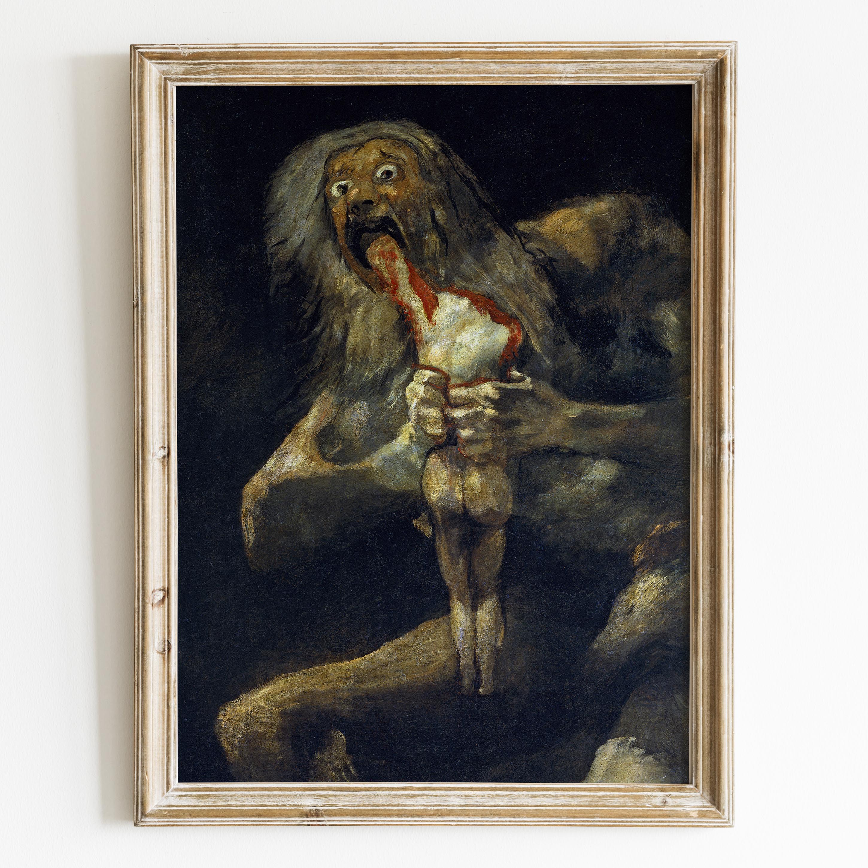 Saturn Devouring His Son