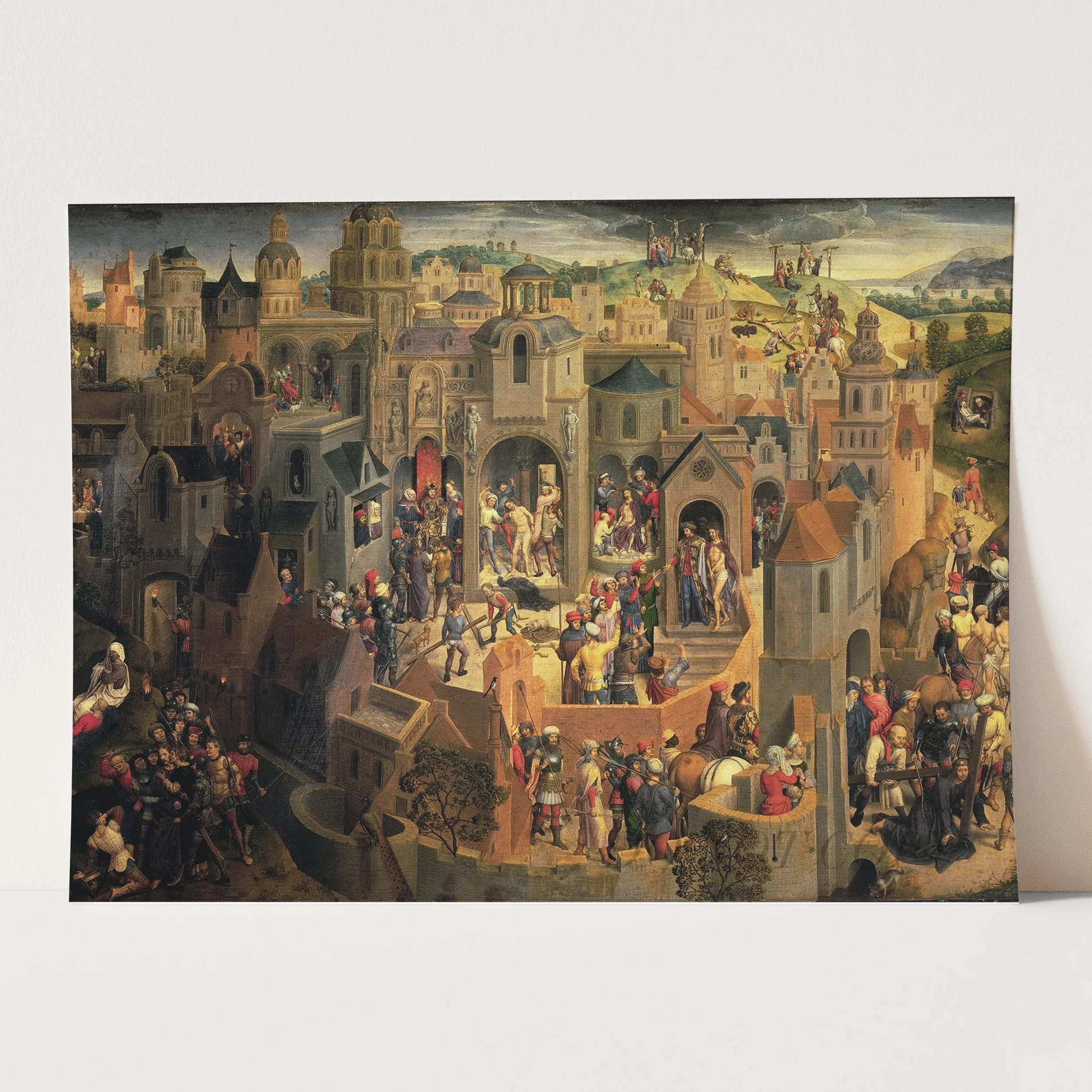 Scenes from the Passion of Christ by Hans Memling - Image 3