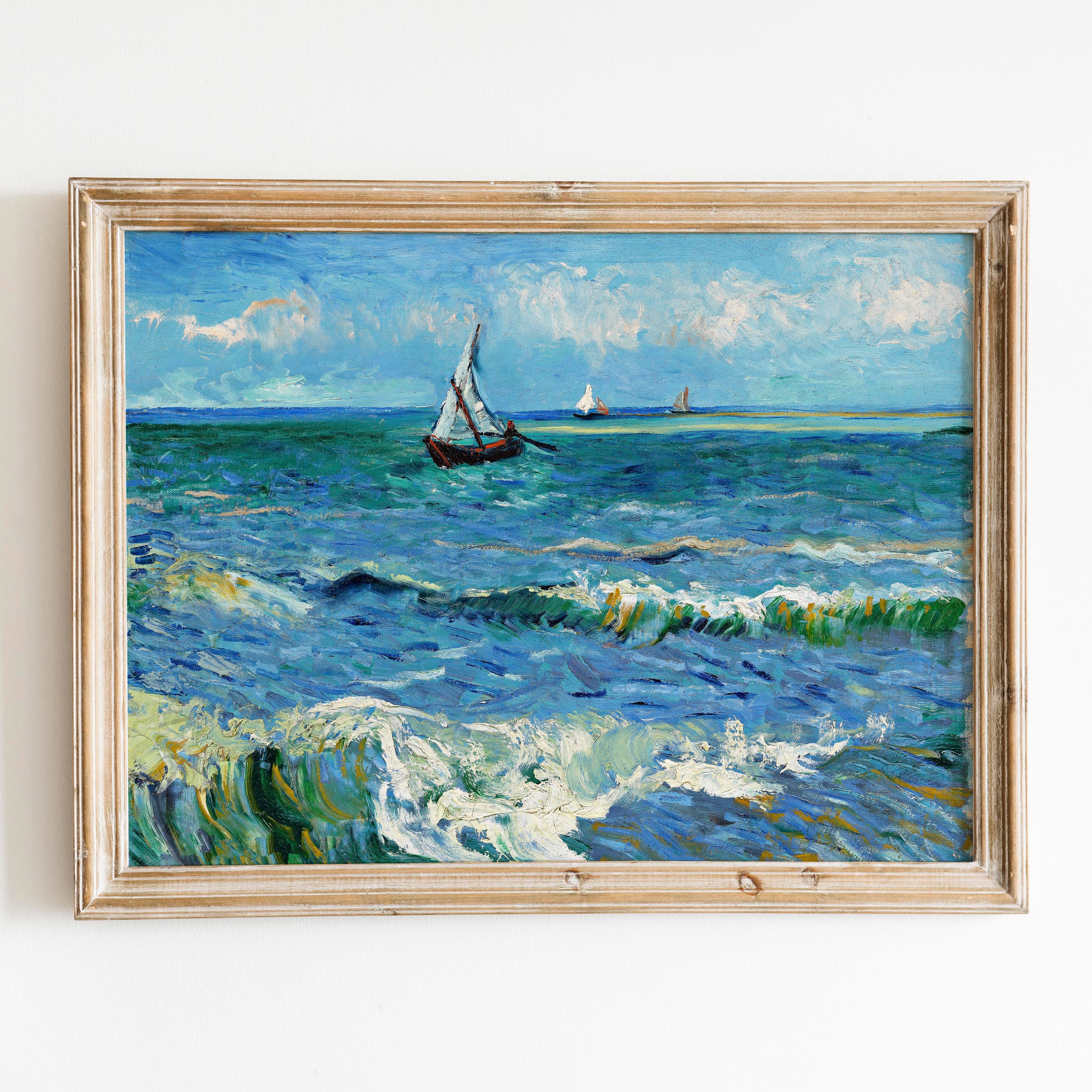 Seascape near Les Saintes-Maries-de-la-Mer