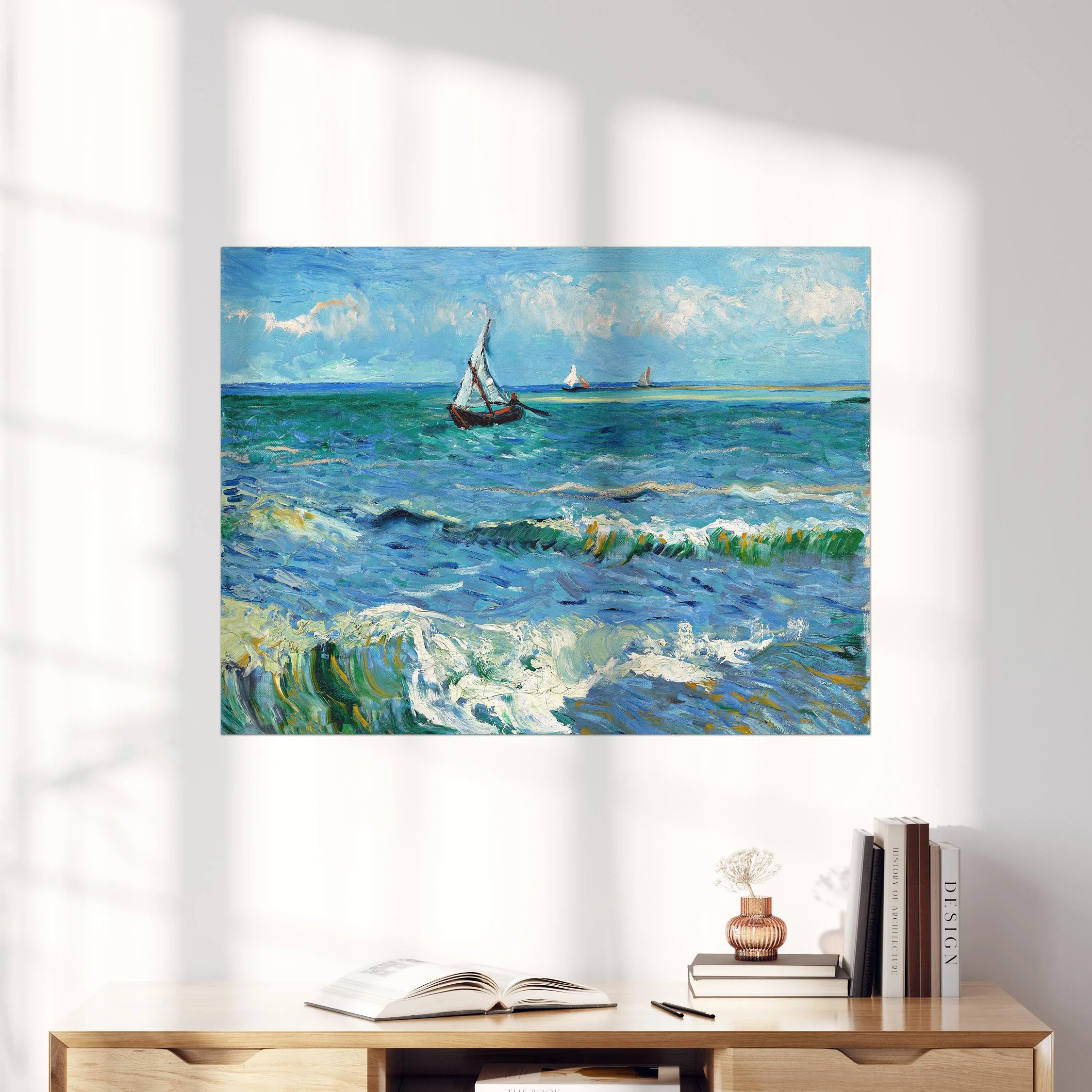 Seascape near Les Saintes-Maries-de-la-Mer - Image 4