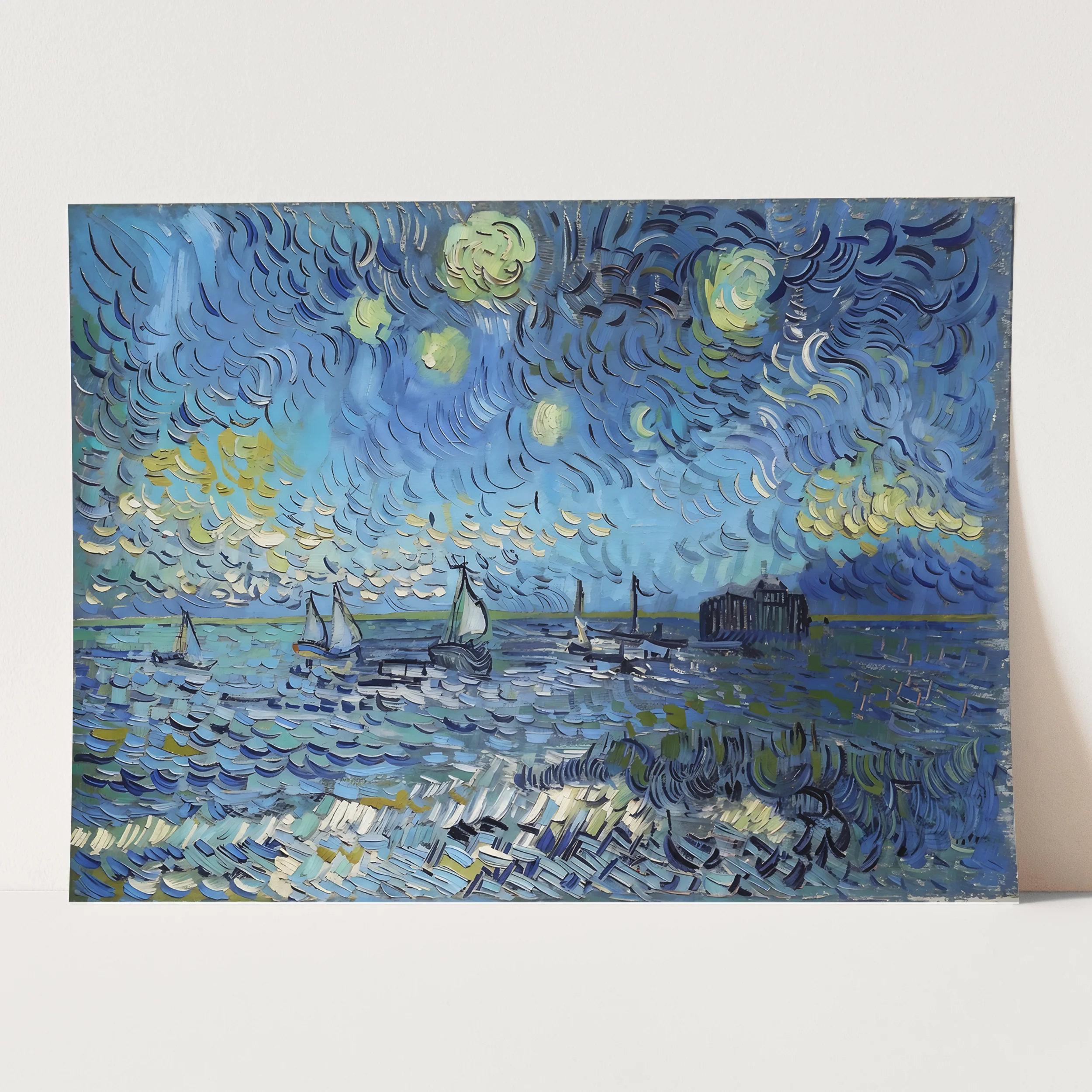 Seascape Van Gogh Style - Image 3