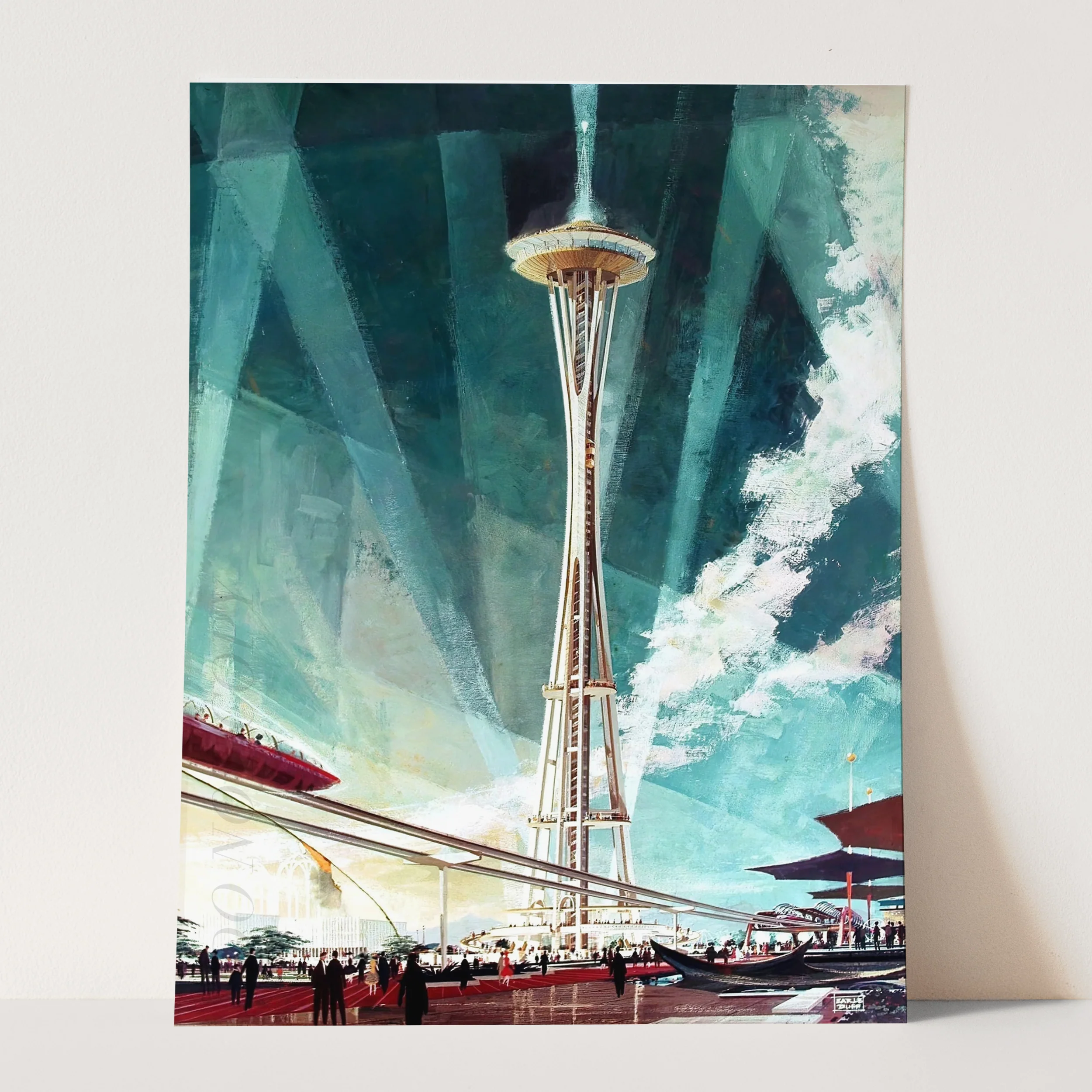 Seattle World's Fair Space Needle - Century 21 Exhibition 1962 - Image 3