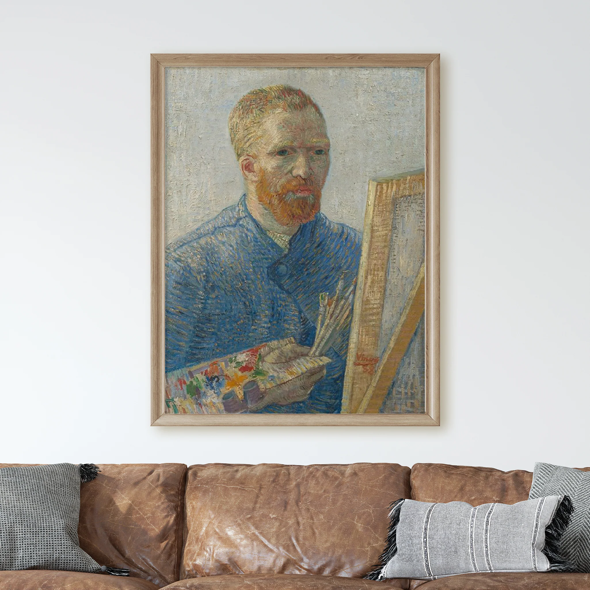 Self-Portrait as a Painter (1888) by Van Gogh - Image 2