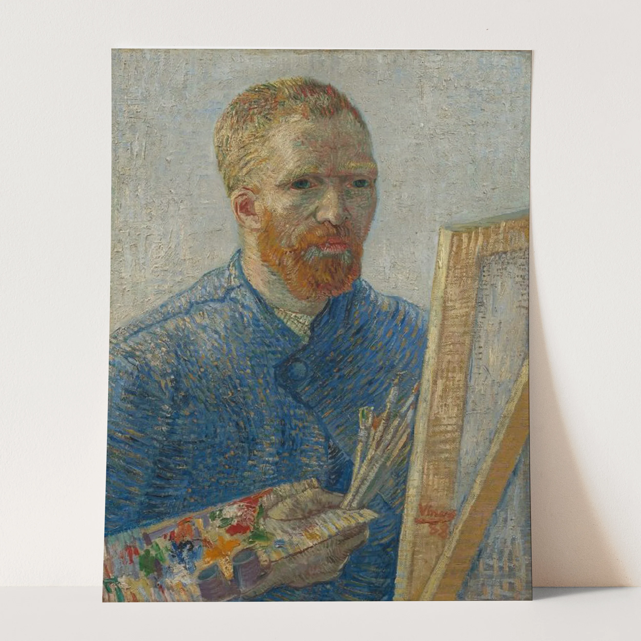 Self-Portrait as a Painter (1888) by Van Gogh - Image 3