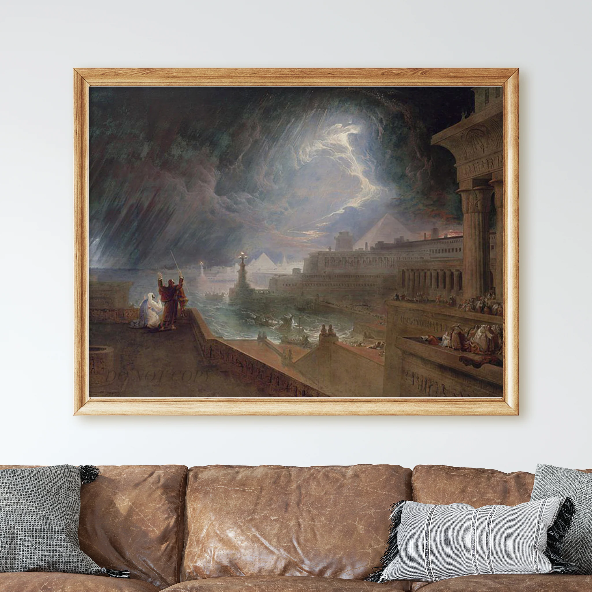 Seventh Plague of Egypt (1823) by John Martin - Image 2