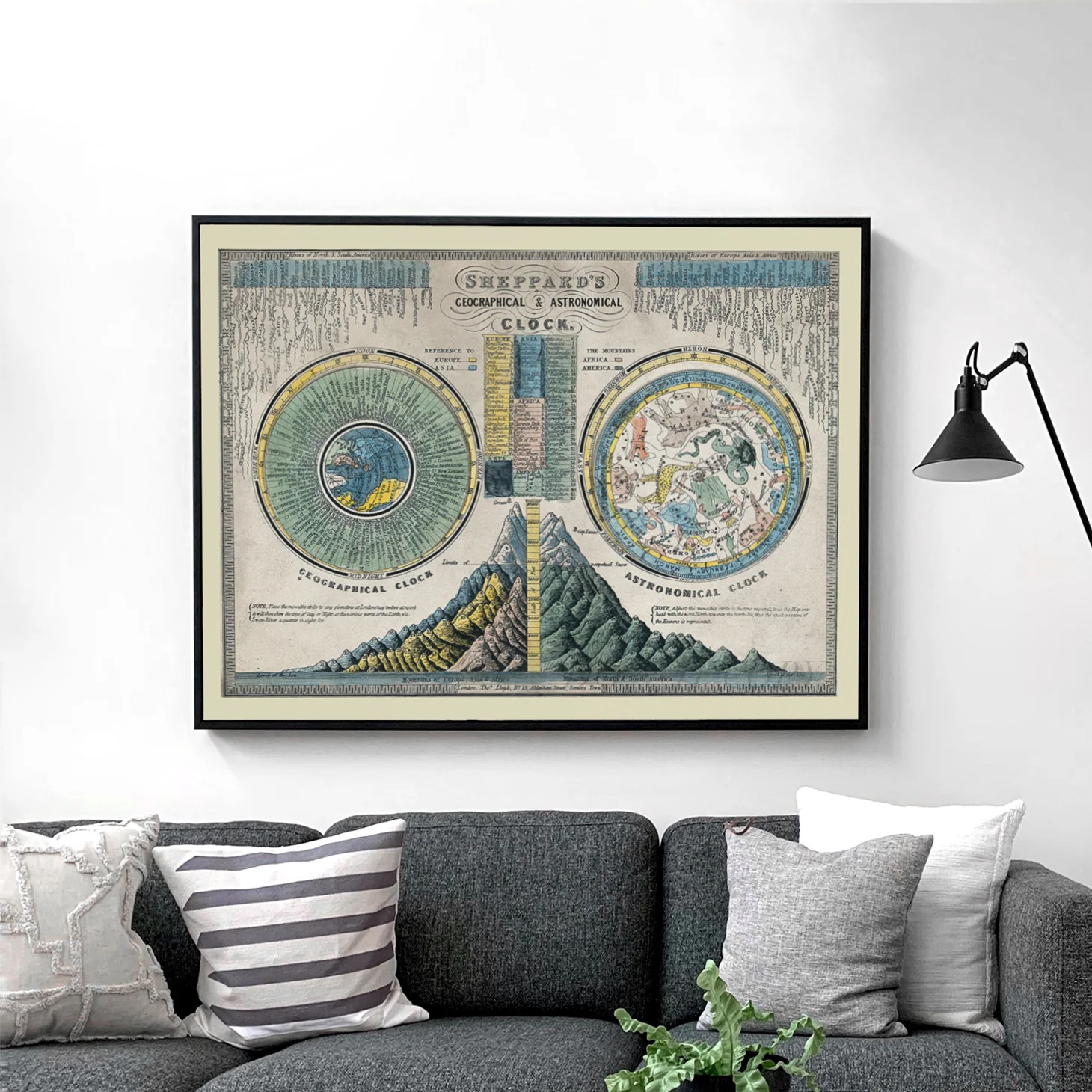 Sheppards Geographical & Astronomical Clock - Image 2