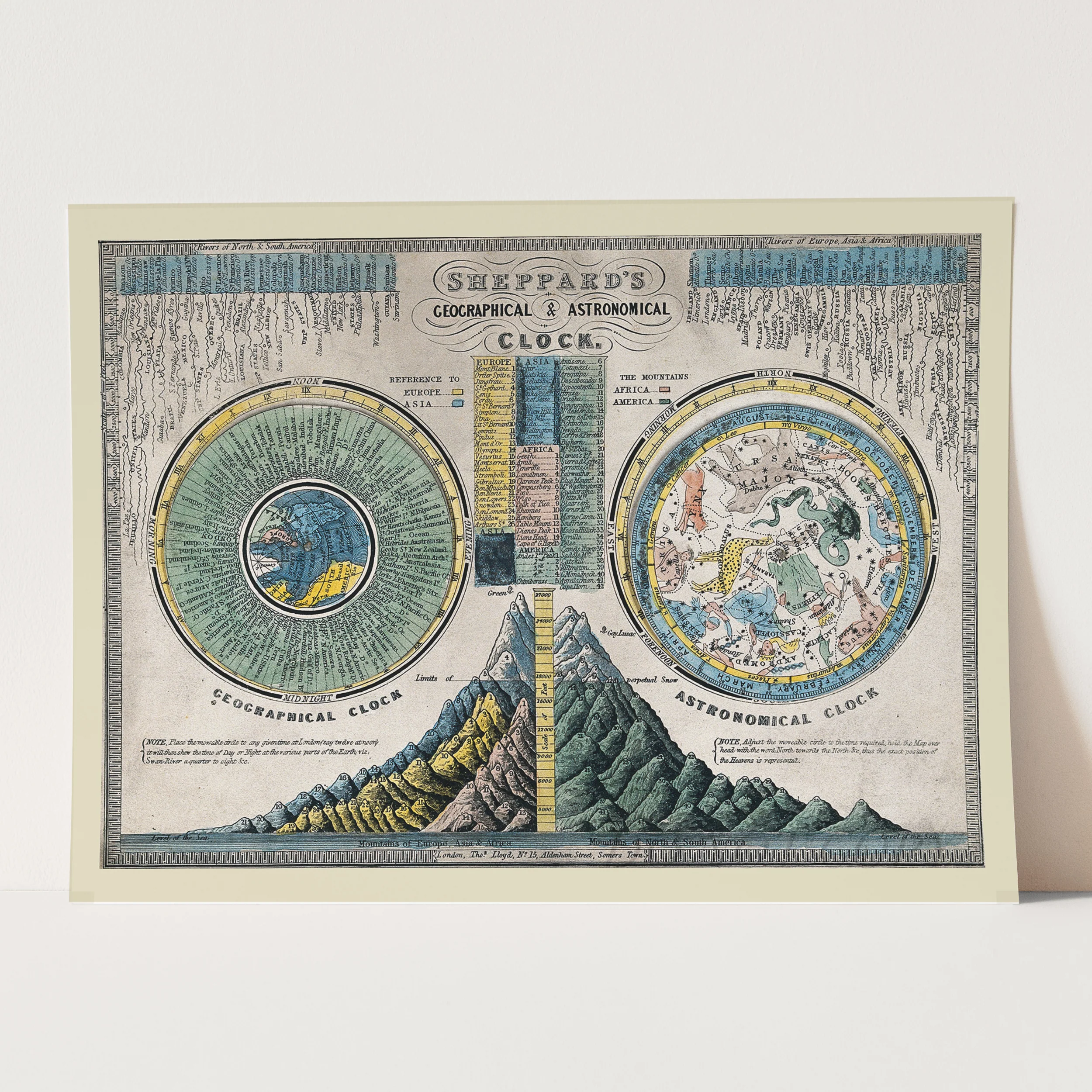 Sheppards Geographical & Astronomical Clock - Image 3