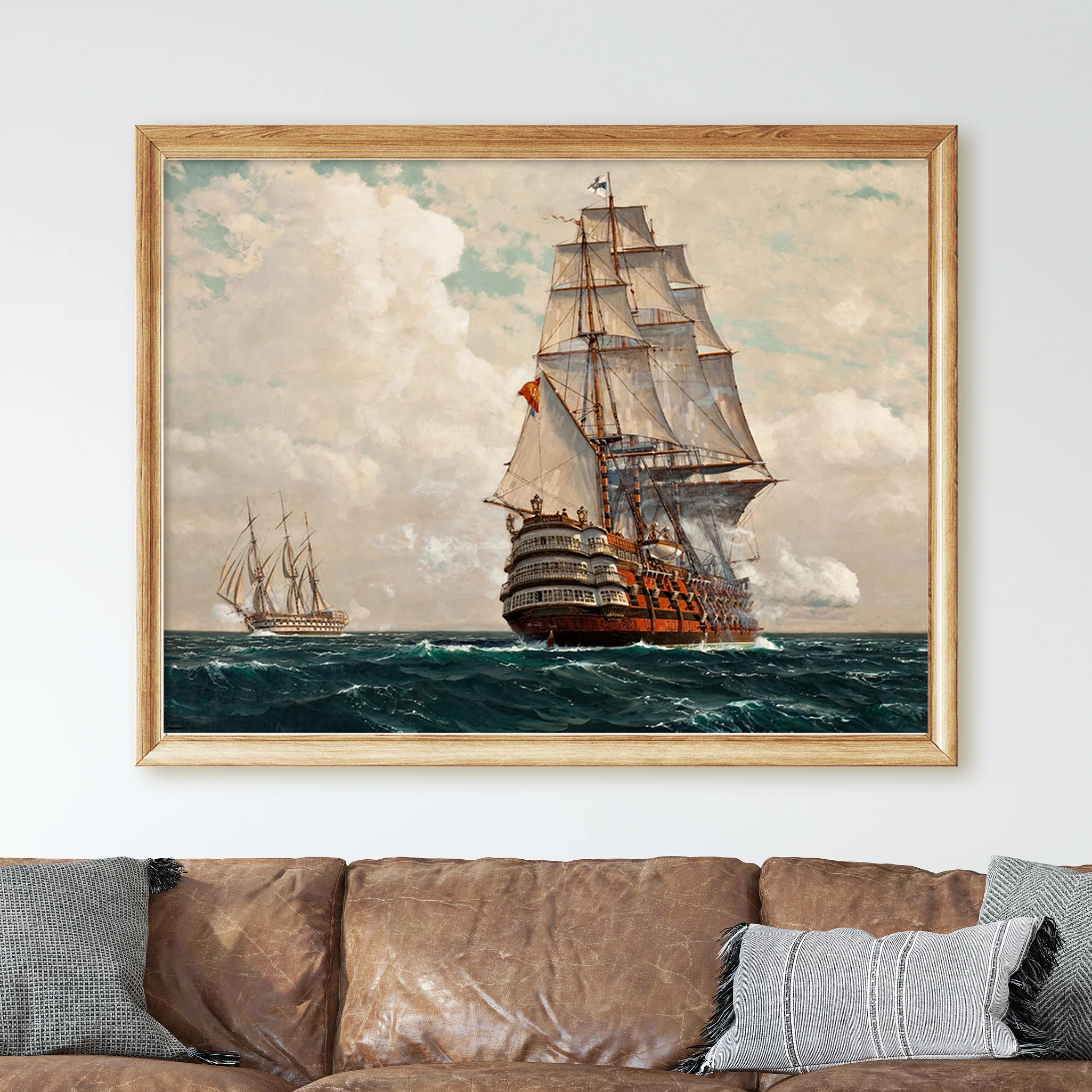 Ship At Sea by Michael Zeno Diemer - Image 2