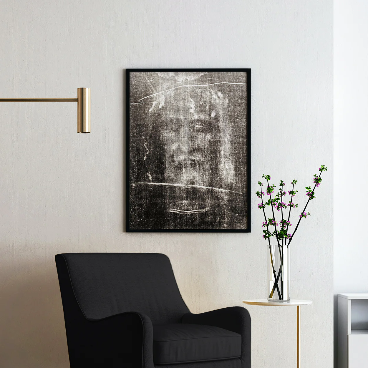 Shroud of Turin, Face of Jesus - Image 2