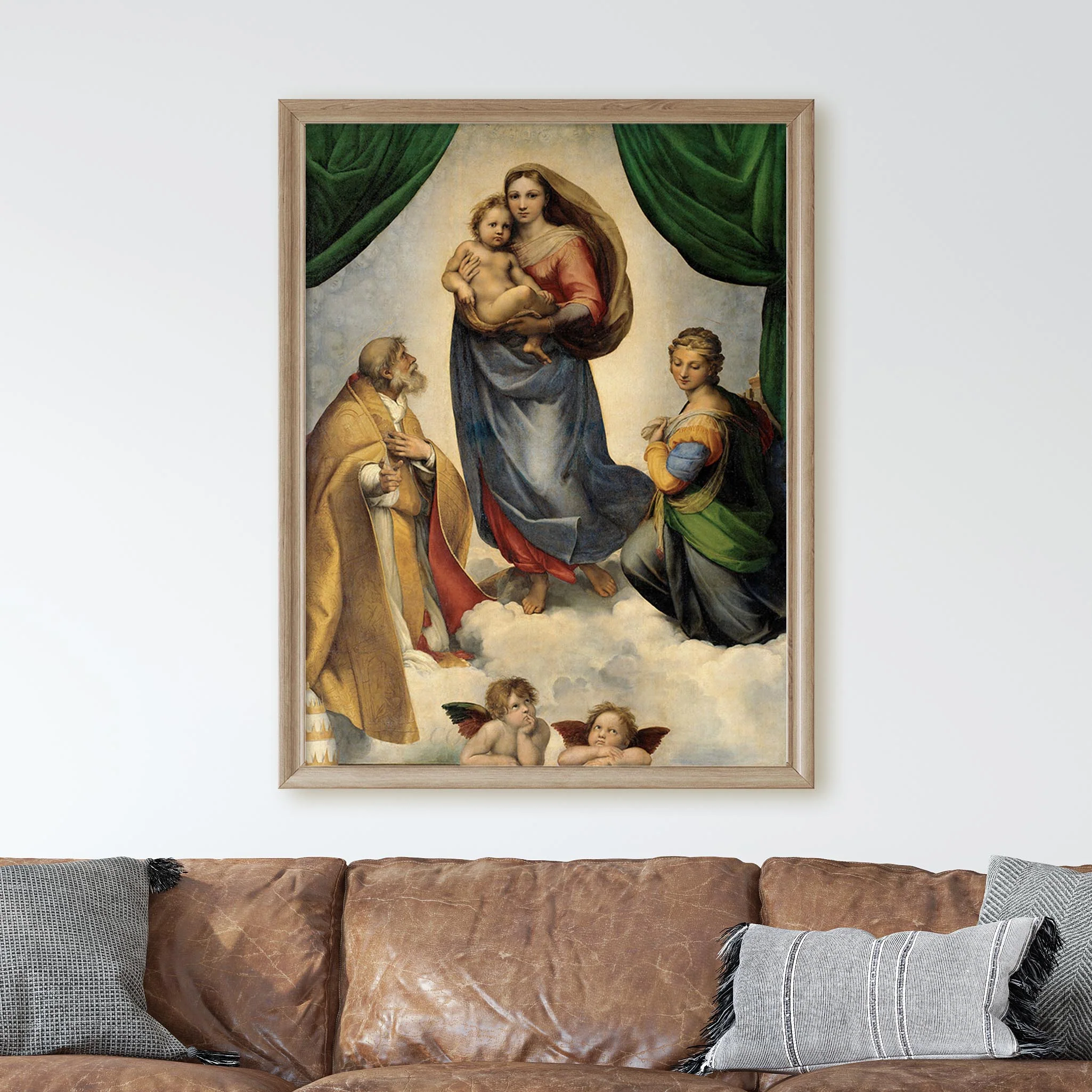 Sistine Madonna by Rafael - Image 2