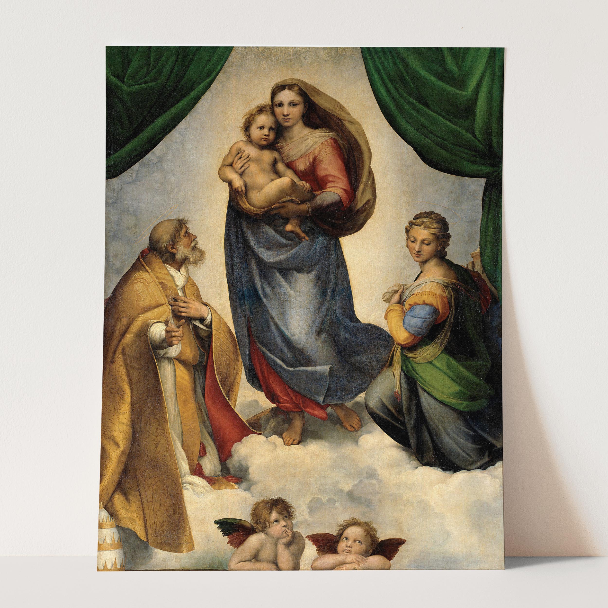 Sistine Madonna by Rafael - Image 3