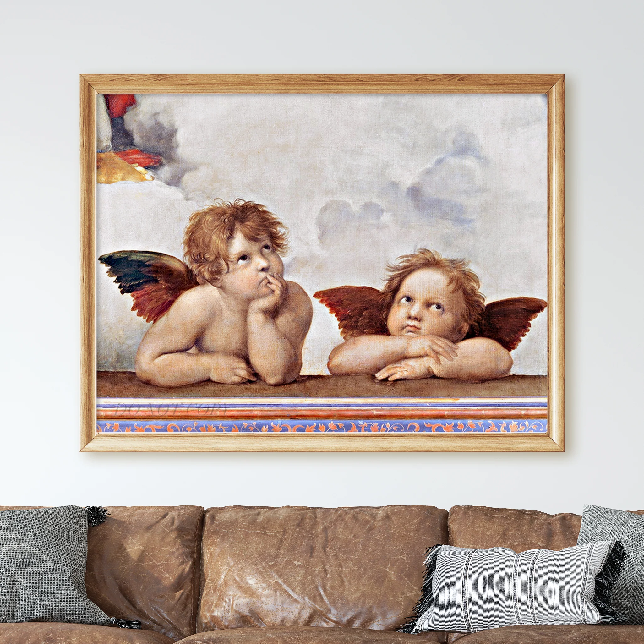 Sistine Madonna by Raphael - The Two Angels, Cherubs - Image 2