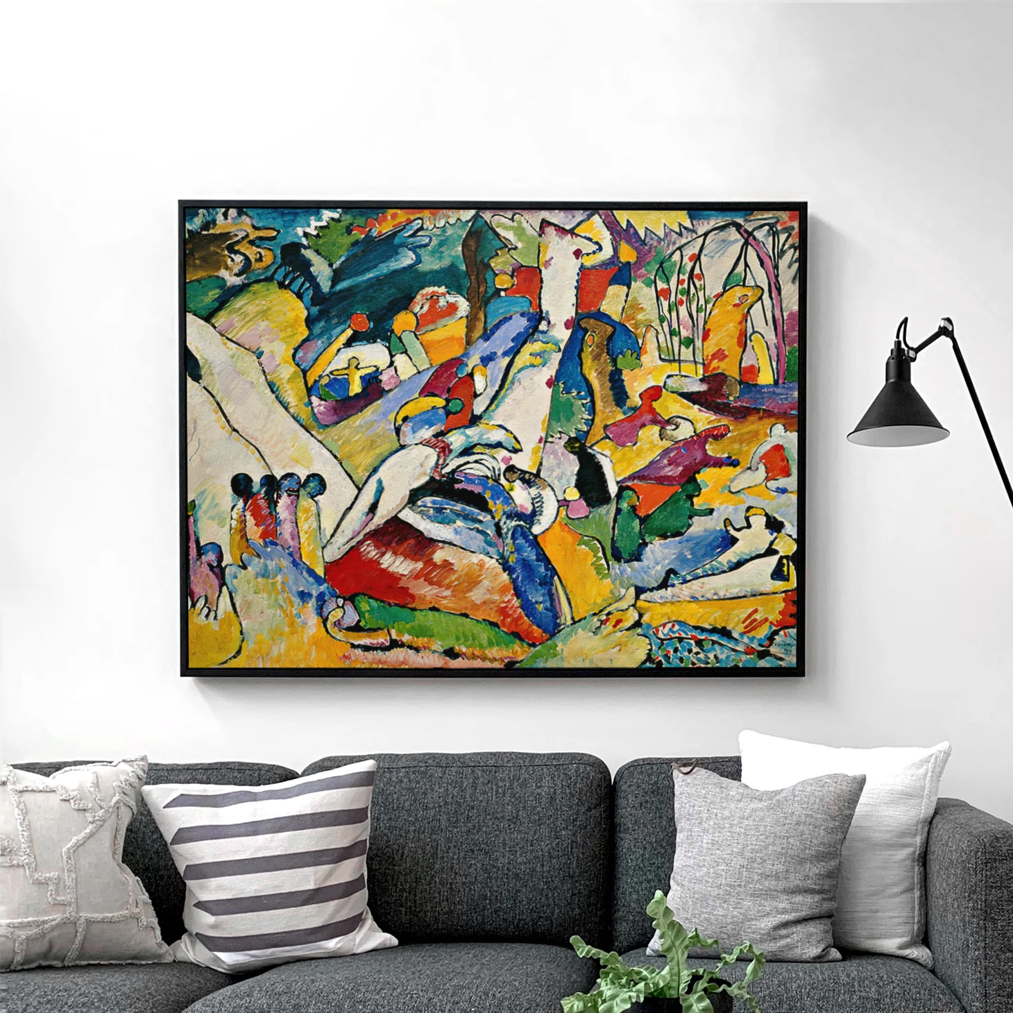 Sketch for Composition II by Wassily Kandinsky - Image 2