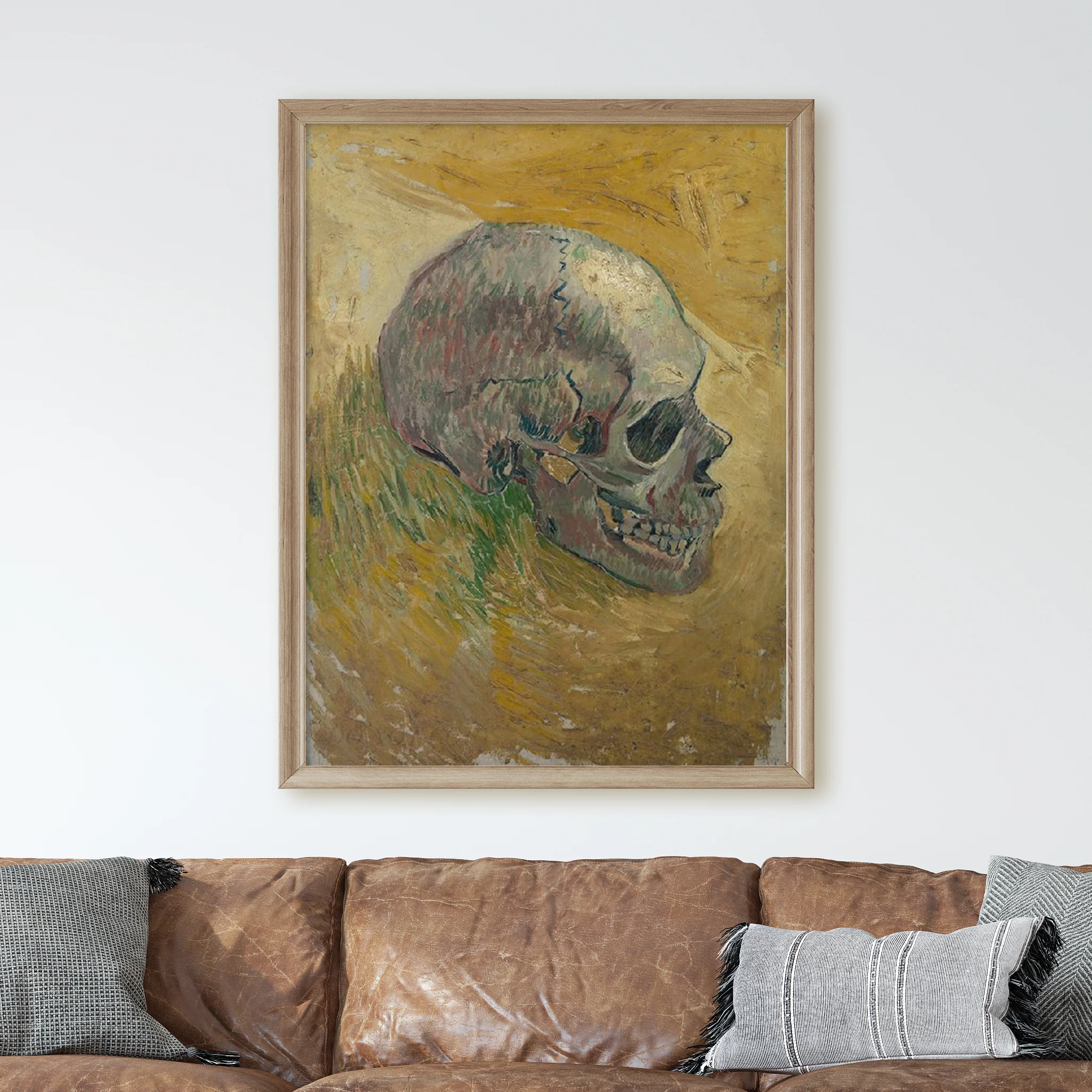 Skull (1887) by Van Gogh - Image 2